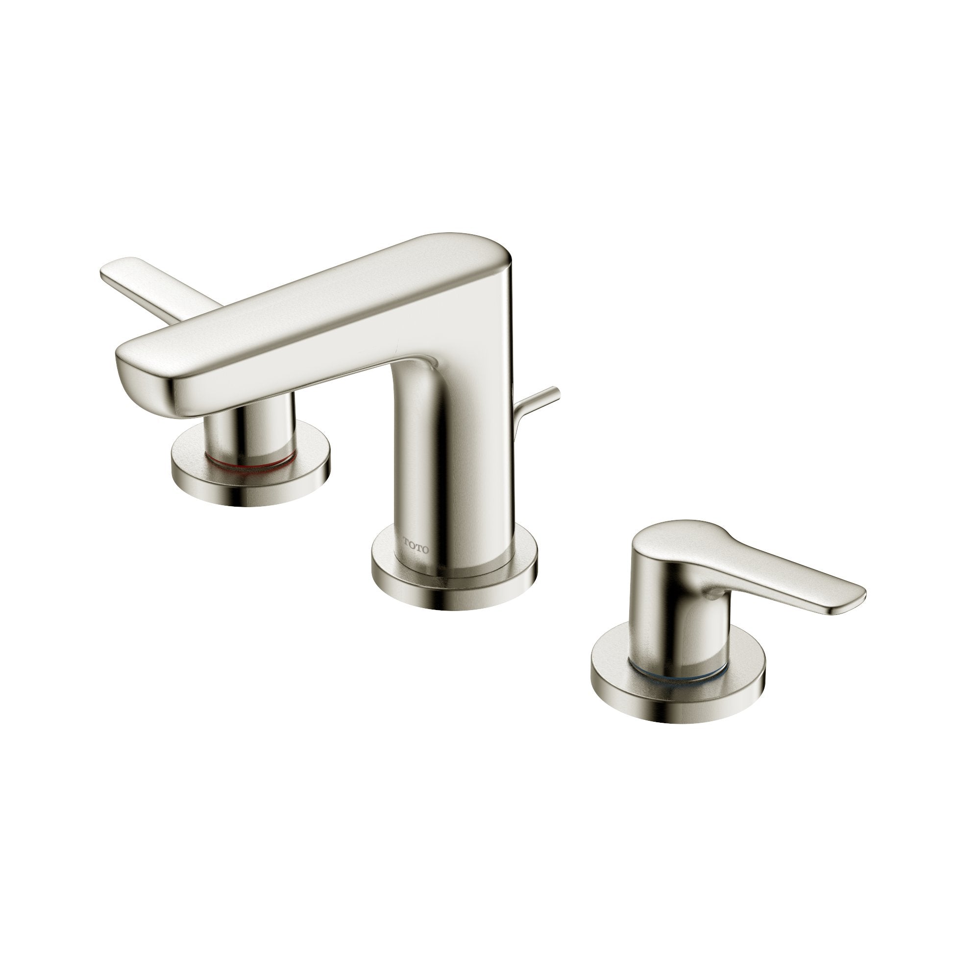 Alternate Image for TOTO GS 1.2 GPM Two Handle Widespread Bathroom Sink Faucet, Brushed Nickel, Brass, TLG03201U#BN