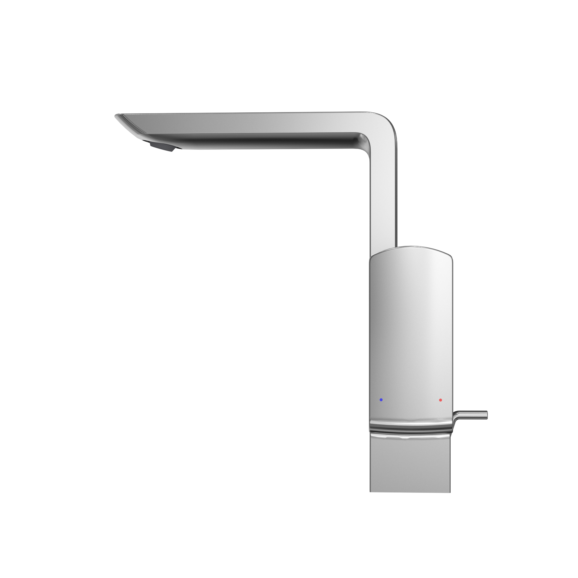 Alternate Image for TOTO GR Series 1.2 GPM Single Side Handle Bathroom Sink Faucet with COMFORT GLIDE Technology and Drain Assembly, Polished Chrome, Brass, TLG02309U#CP