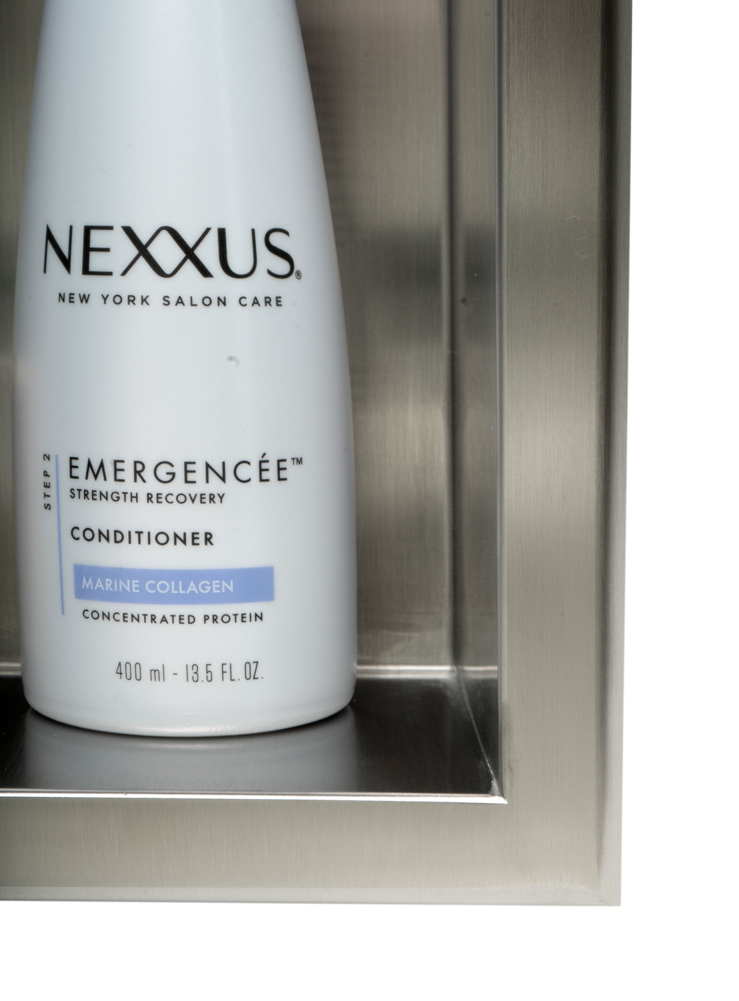 Alternate Image for ALFI brand ABN1616-BSS 16 x 16 Brushed Stainless Steel Square Single Shelf Bath Shower Niche, 20 Gauge