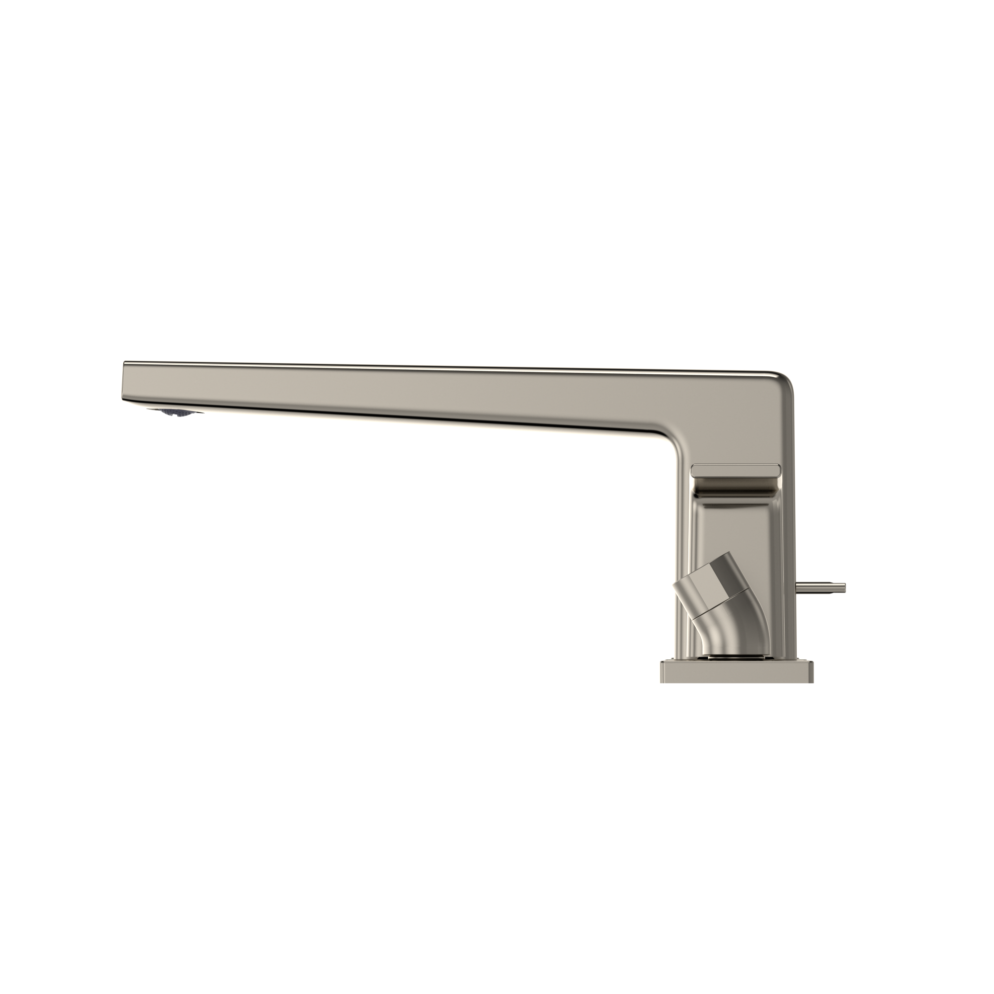 Alternate Image for TOTO GB Two-Handle Deck-Mount Roman Tub Filler Trim with Handshower, Polished Nickel, Brass, TBG10202U#PN