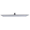 ALFI brand RAIN16S-PSS Solid Polished Stainless Steel 16" Square Ultra Thin Rain Shower Head