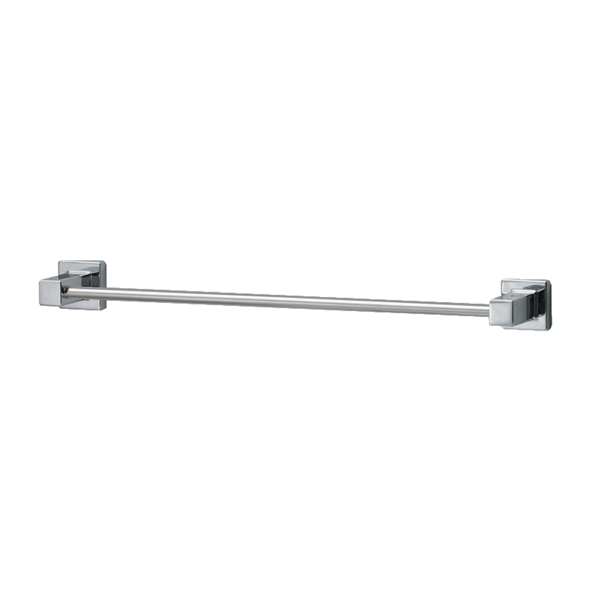 TOTO L Series Square 24 Inch Towel Bar, Polished Chrome, Zinc Alloy|Stainless Steel, YT408S6RU#CP