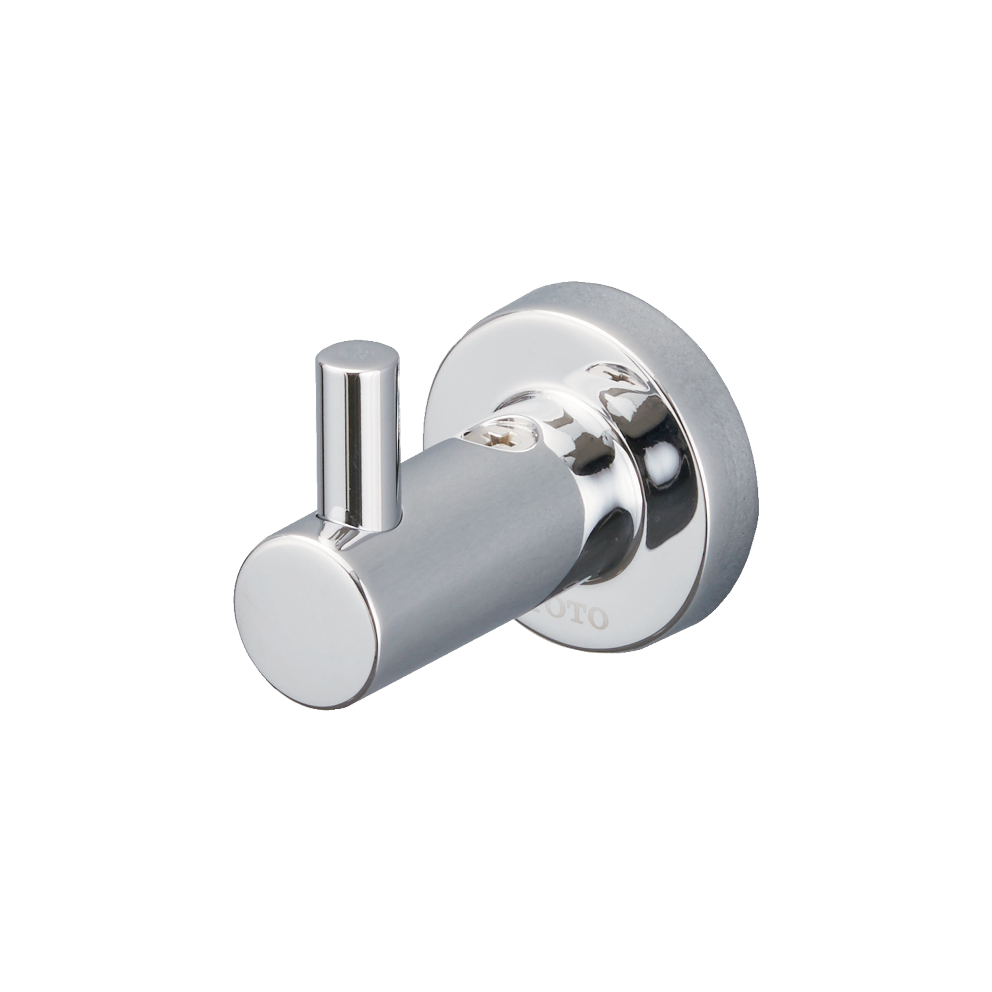 TOTO L Series Round Robe Hook, Polished Chrome, Bronze|Zinc Alloy, YRH406U#CP