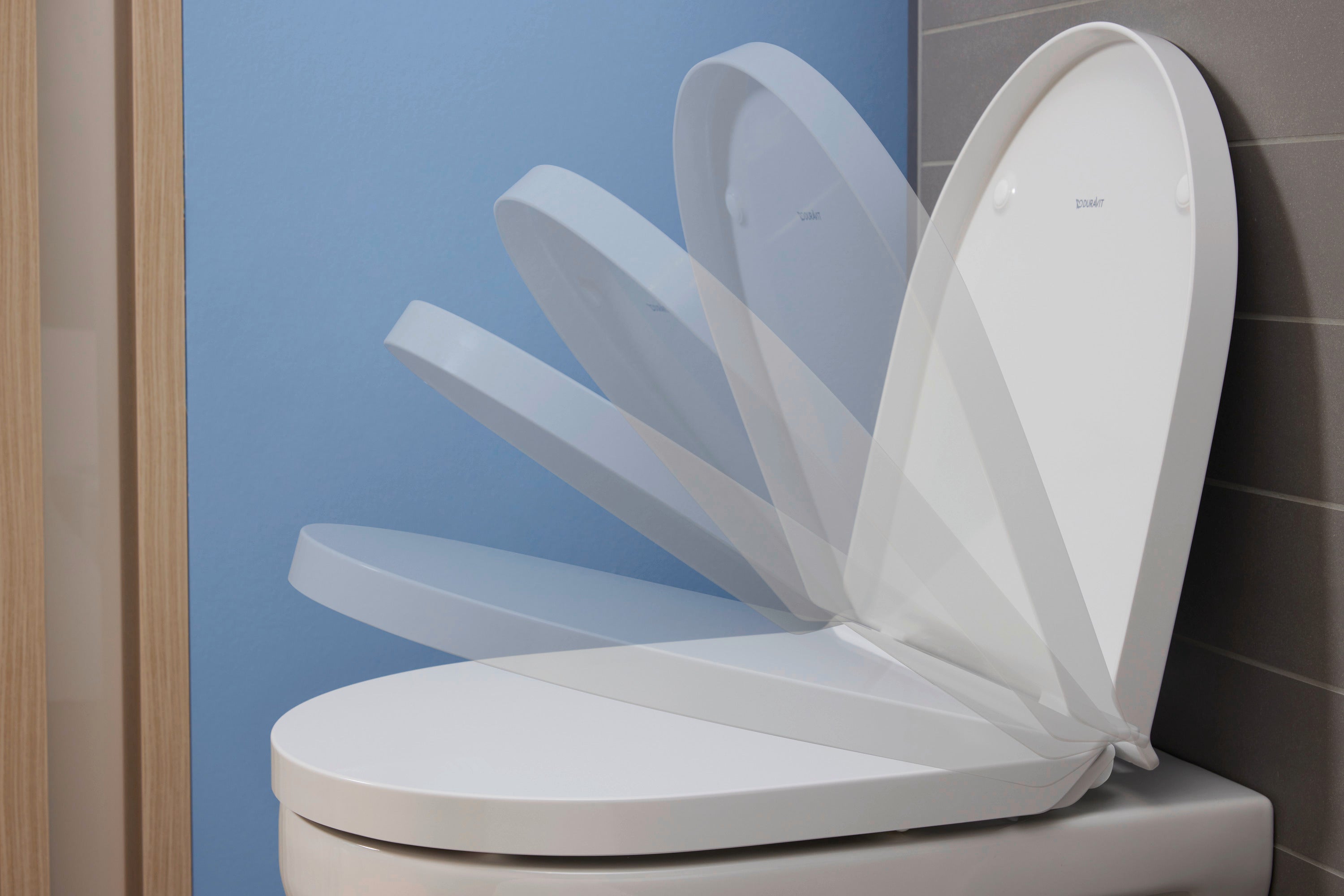 Duravit No.1 Elongated Slow Close Toilet Seat in White