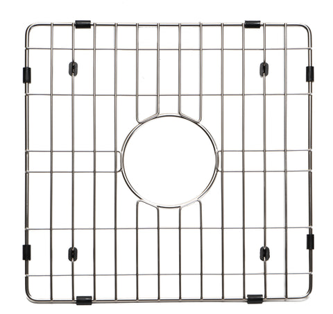 ALFI brand Grey, ABGR18S Square Stainless Steel Grid for ABF1818S
