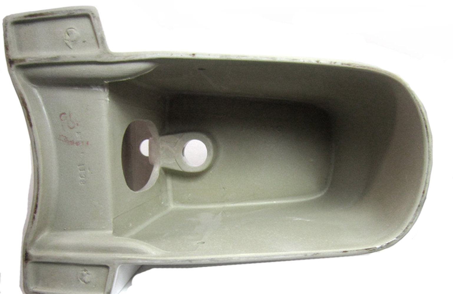 Alternate Image for EAGO JA1010 White Ceramic Bathroom Bidet with Elongated Seat, Porcelain