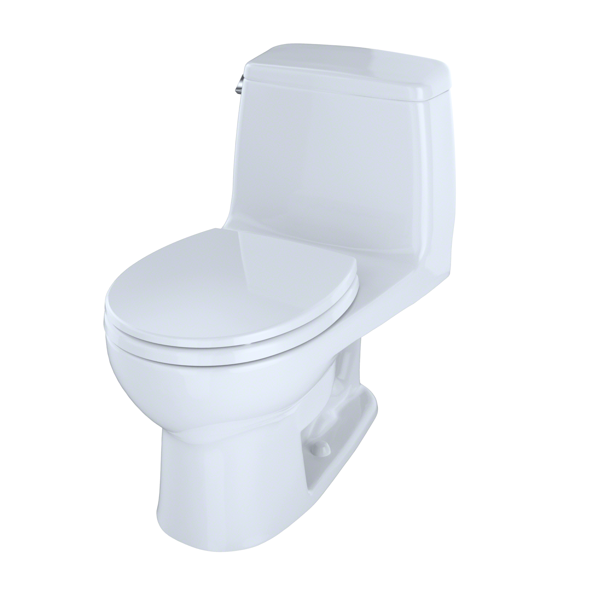 TOTO Eco UltraMax One-Piece Round Bowl 1.28 GPF Toilet, Bone, Vitreous China, MS853113E#03