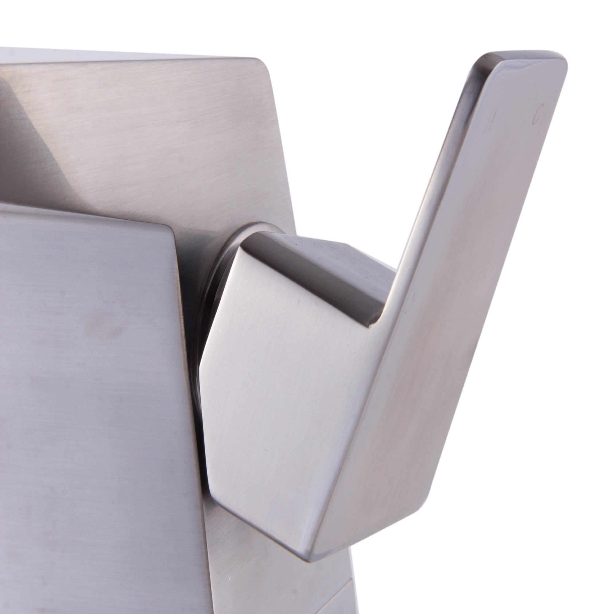 Alternate Image for ALFI Brushed Nickel Single Hole Tall Bathroom Faucet, AB1475-BN