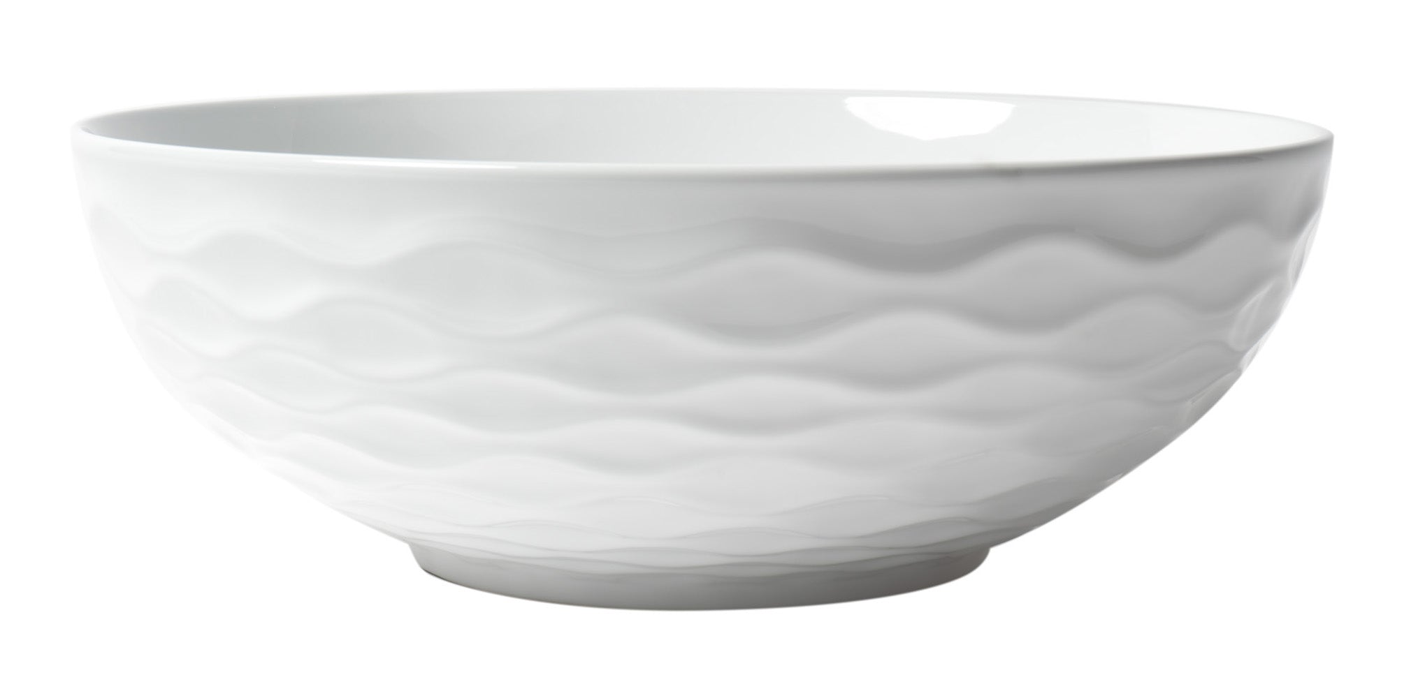 Alternate Image for ALFI brand 15.13" x 15.13" Round Above Mount Porcelain Bathroom Sink, White, No Faucet Hole, ABC909