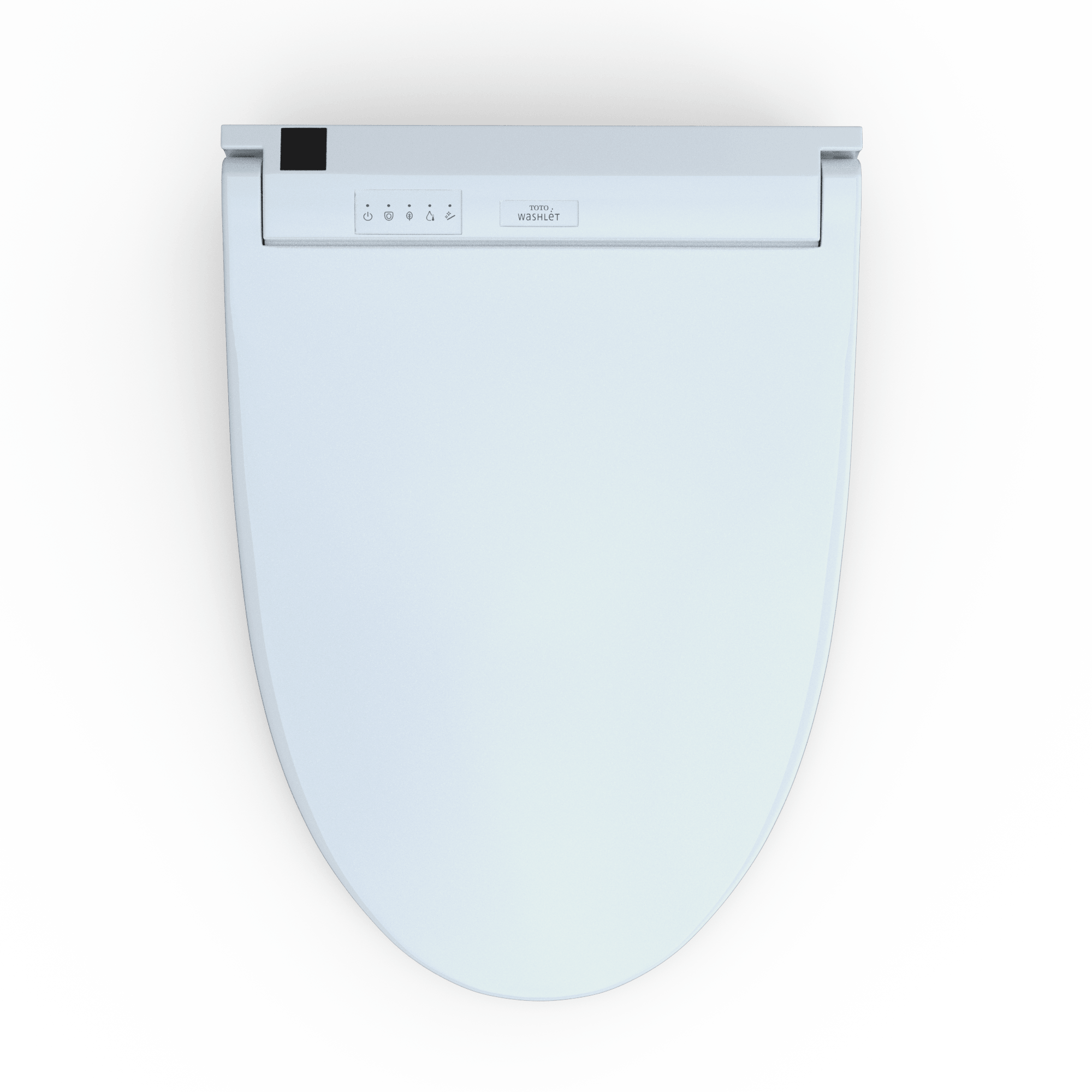 Alternate Image for TOTO WASHLET C5 Electronic Bidet Toilet Seat with PREMIST and EWATER+ Wand Cleaning, Elongated, Cotton White, Plastic, SW3084#01