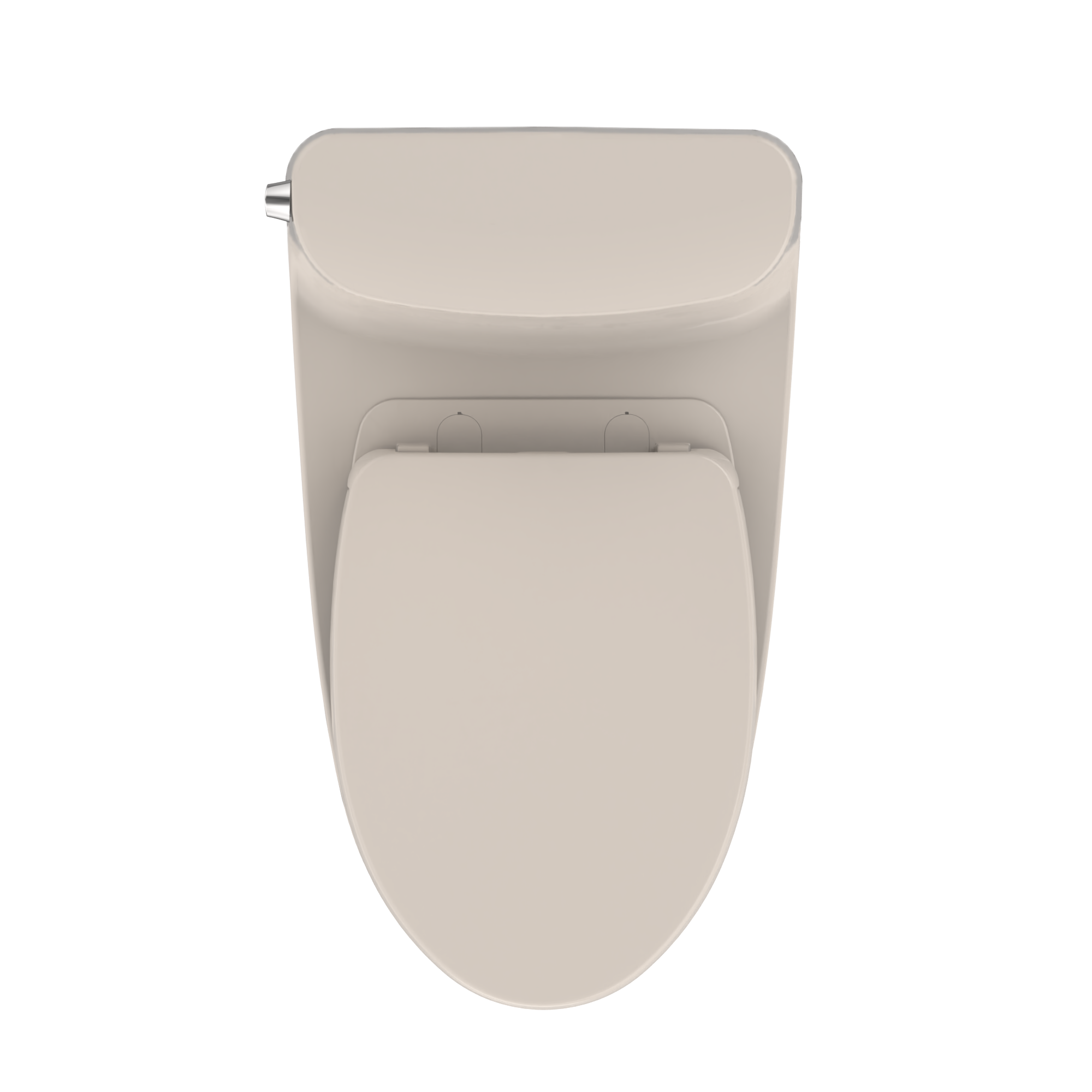 Alternate Image for TOTO Nexus 1G One-Piece Elongated 1.0 GPF Universal Height Toilet with CEFIONTECT and SS124 SoftClose Seat, WASHLET+ Ready, Sedona Beige, Vitreous China, MS642124CUFG#12