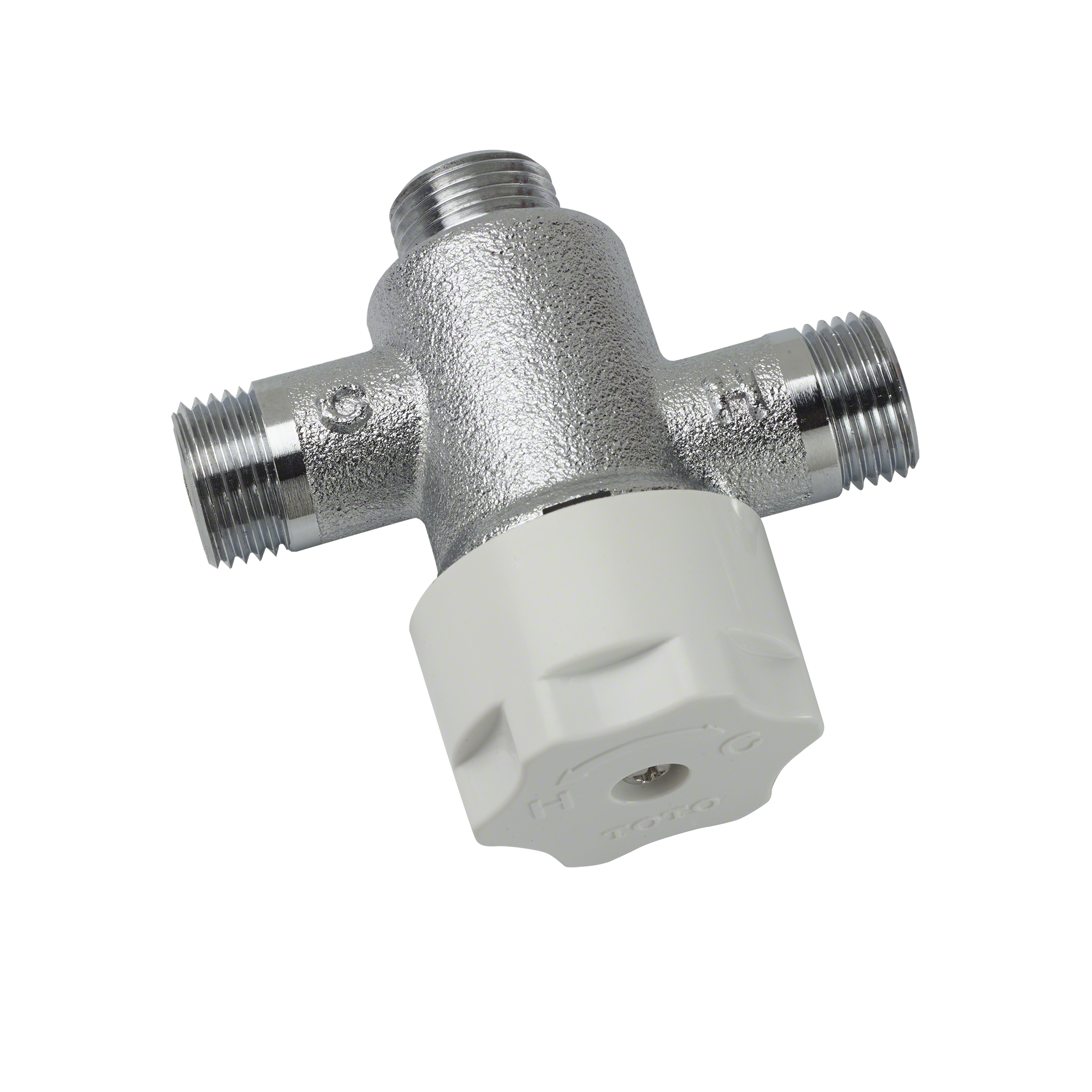Thermostatic Mixing Valve for TOTO EcoPower Faucets, Chrome, Brass, Polished Chrome, TLT10R
