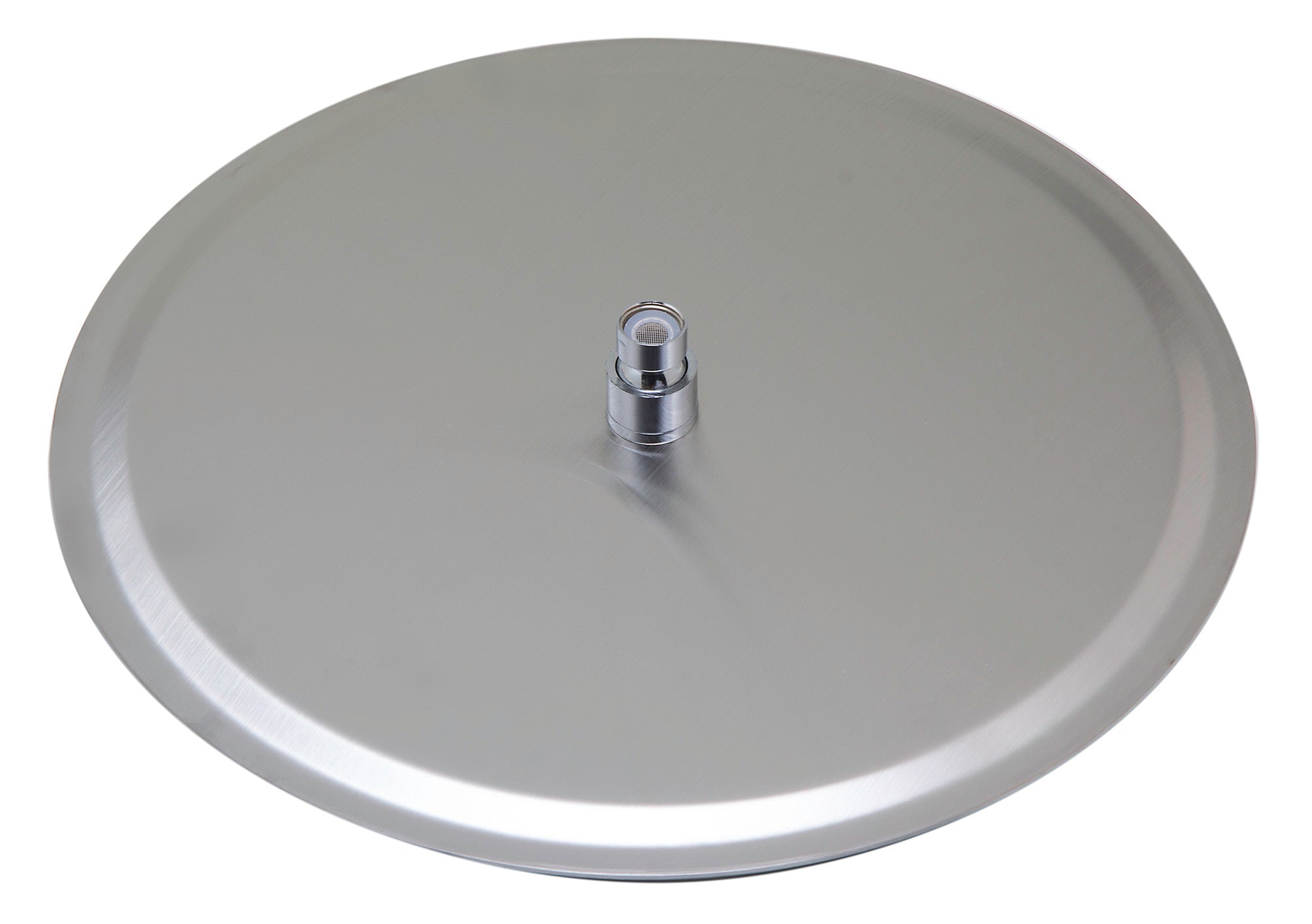 Alternate Image for ALFI brand RAIN16R-BSS Solid Brushed Stainless Steel 16" Round Ultra Thin Rain Shower Head