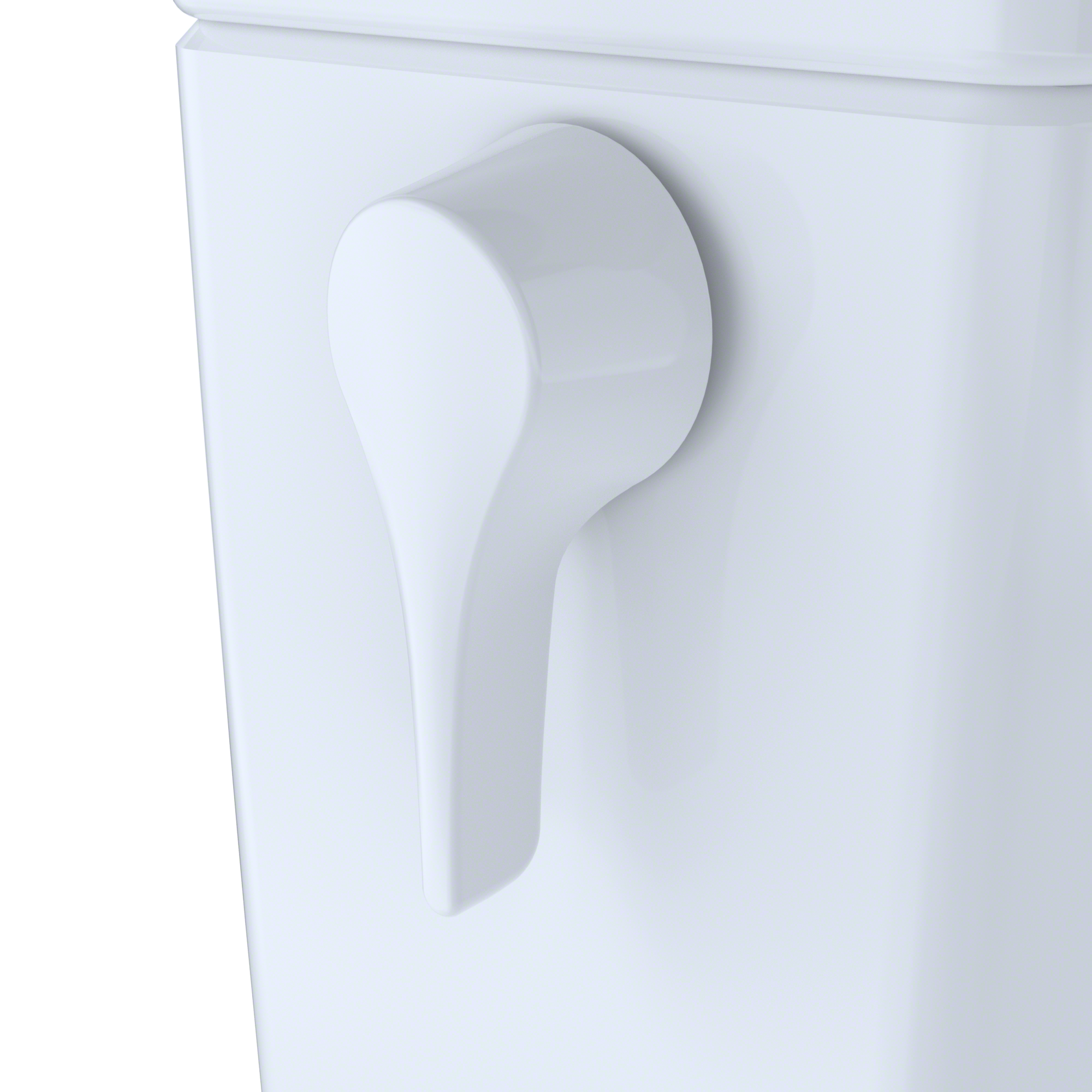 Alternate Image for TOTO Trip Lever for ST744E #01, Cotton White, THU398#01