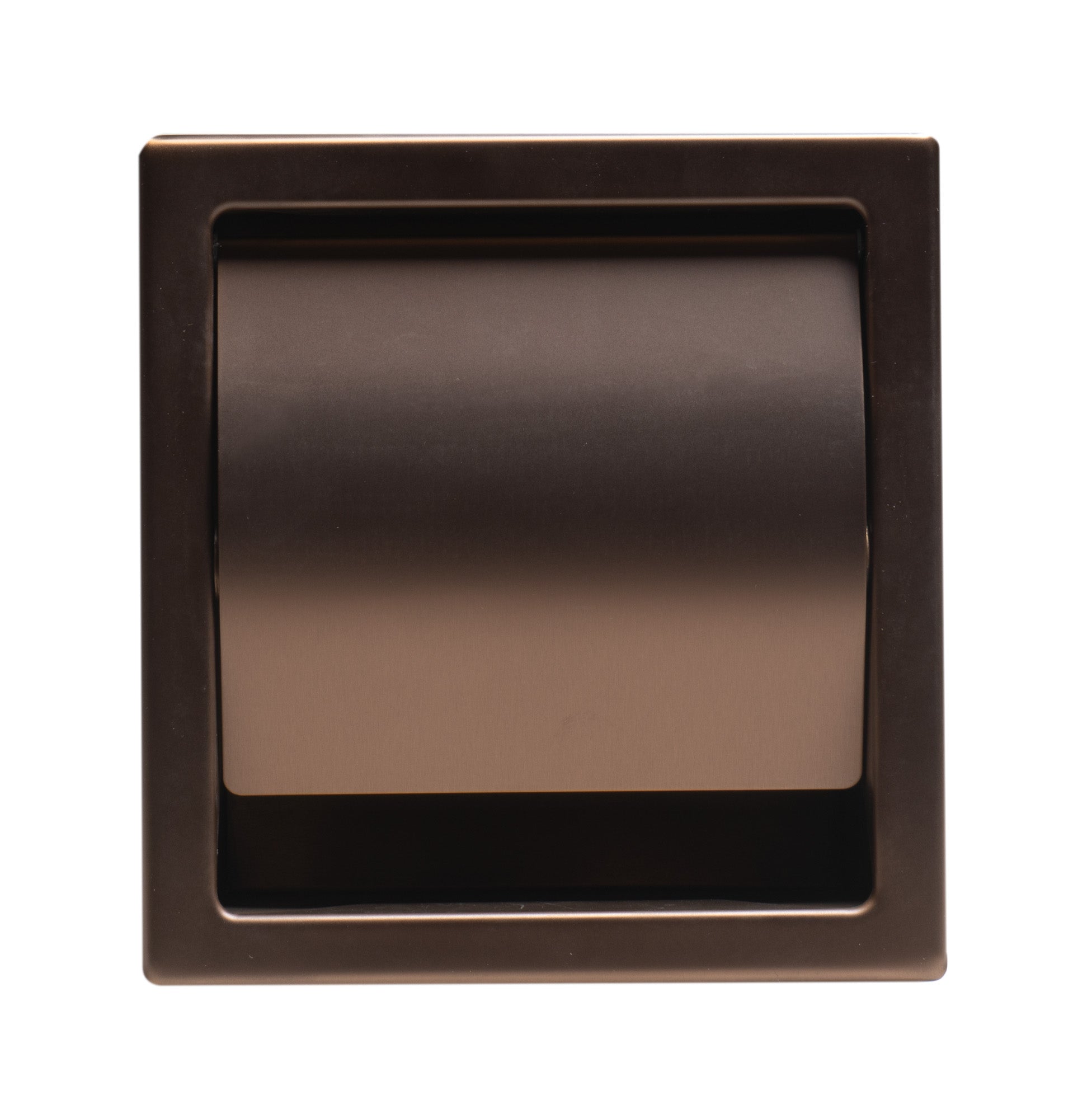 Alternate Image for ALFI brand ABTPP77-BC PVD Brushed Copper Stainless Steel Recessed Toilet Paper Holder with Cover