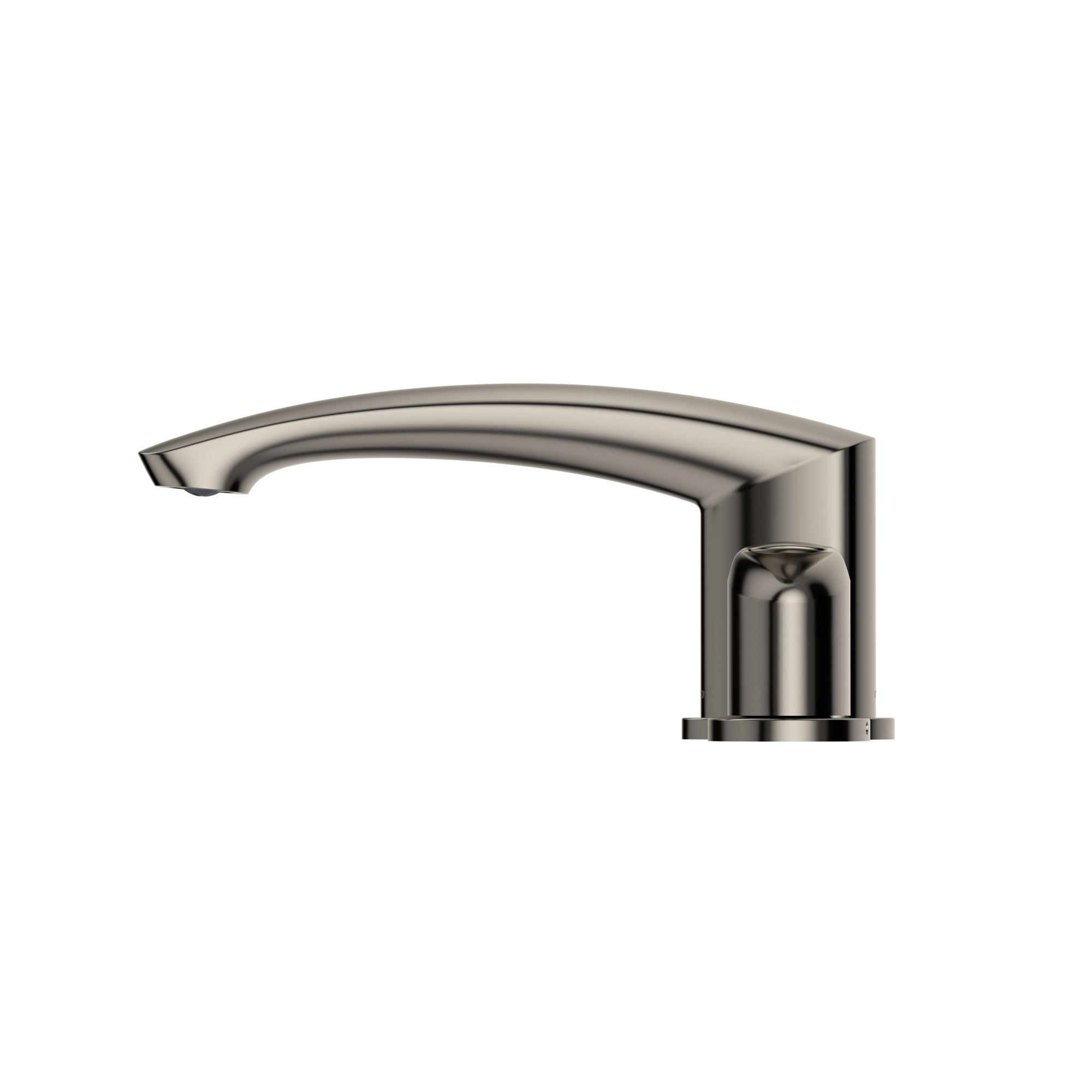 Alternate Image for TOTO GM Two-Handle Deck-Mount Roman Tub Filler Trim, Polished Nickel, Brass, TBG09201U#PN