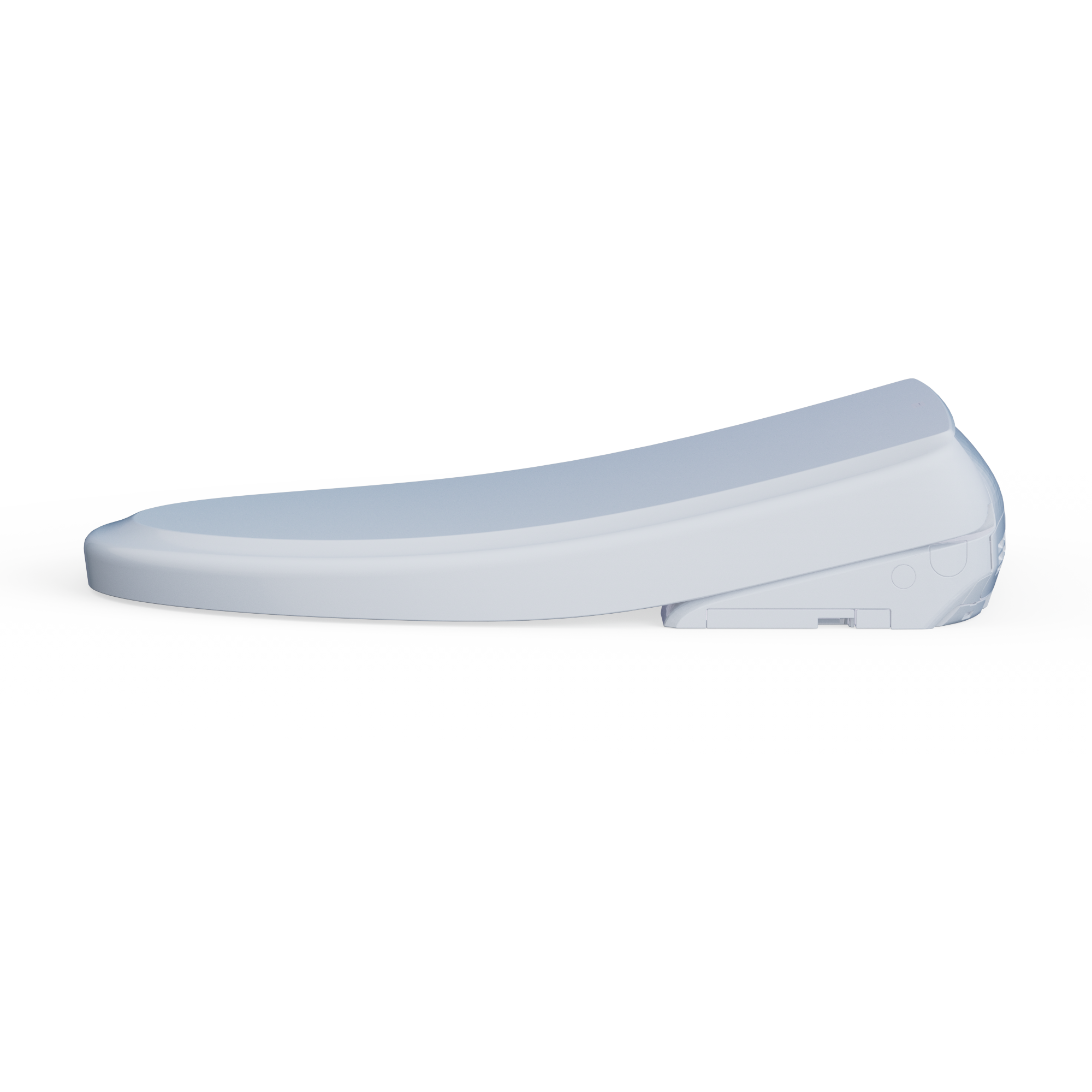 Alternate Image for TOTO S7 WASHLET+ Electronic Bidet Toilet Seat with EWATER+ Bowl and Wand Cleaning and Classic Lid, Elongated, Cotton White, Plastic, SW4724AT40#01