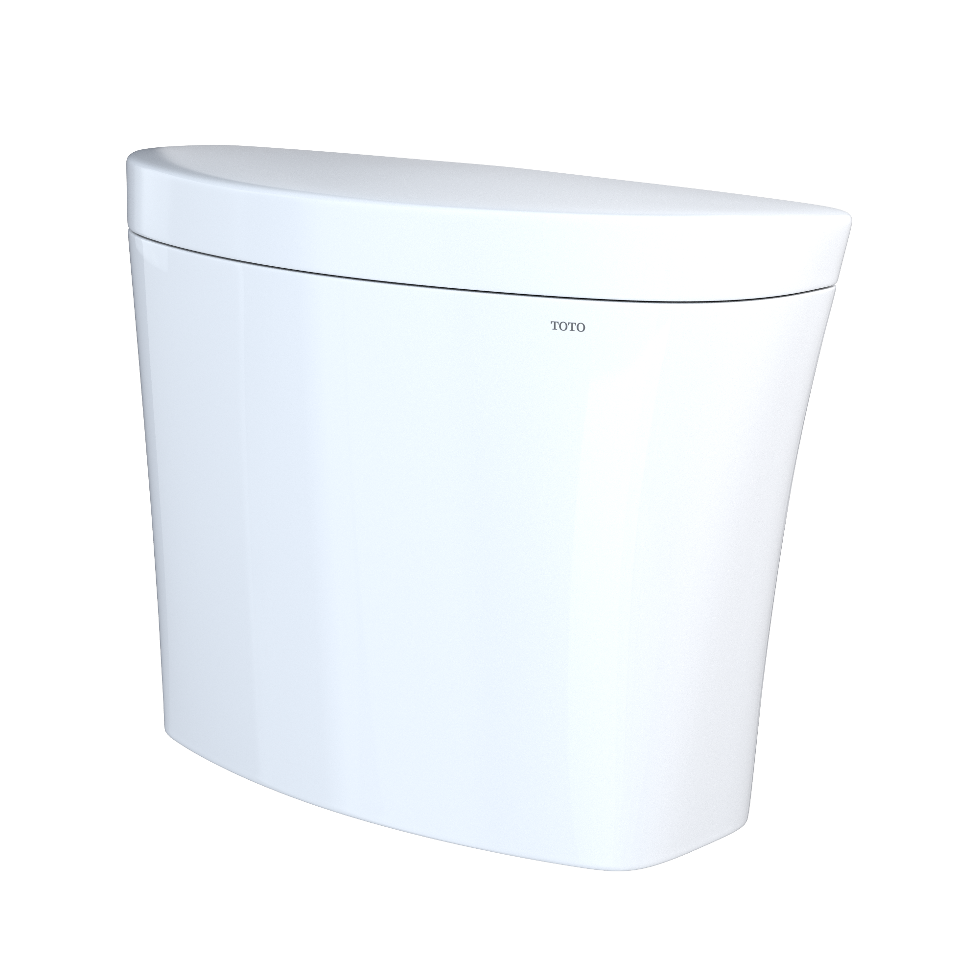 Alternate Image for TOTO Aquia IV Arc Dual Flush 1.28 and 0.9 GPF Toilet Tank Only with WASHLET+ Auto Flush Compatibility, Cotton White, Vitreous China, ST448EMNA#01