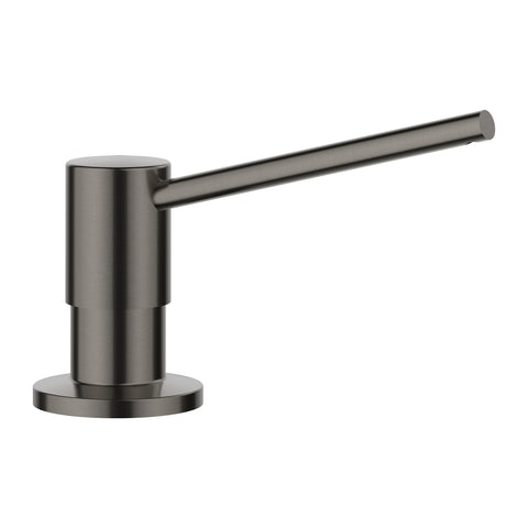 Blanco Torre Soap Dispenser - Satin Dark Steel, Brass, 527744