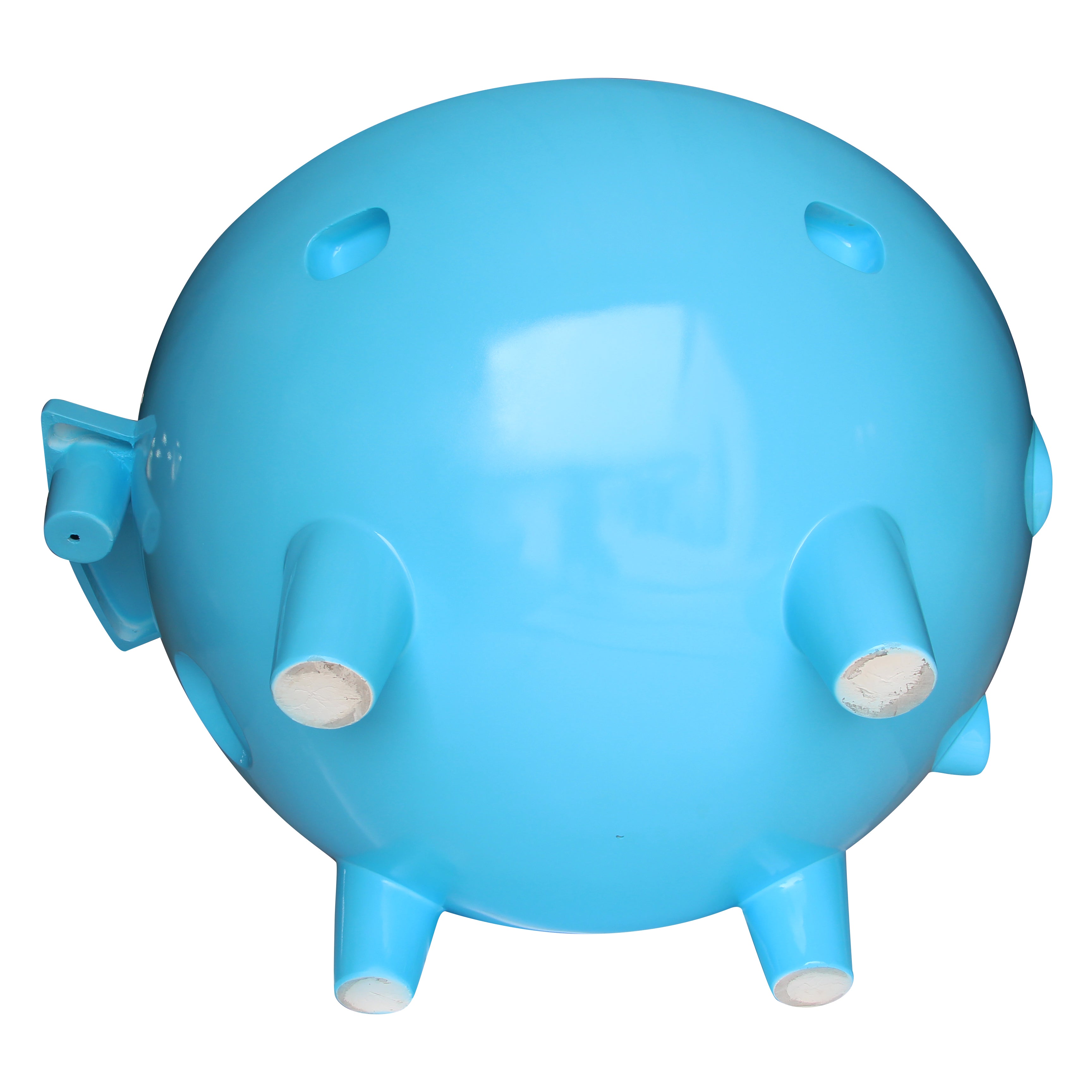 Alternate Image for ALFI brand 63" Acrylic Free Standing Circle Bathtub, Light Blue, FireHotTub-LB