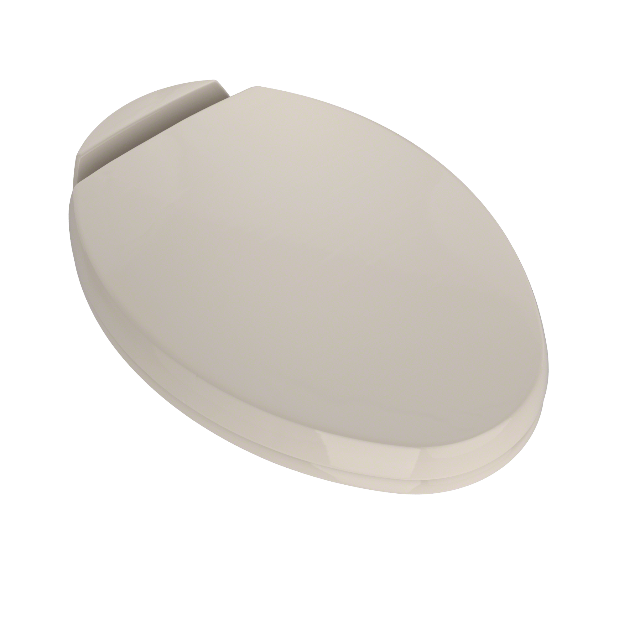 TOTO Oval SoftClose Non Slamming, Slow Close Elongated Toilet Seat and Lid, Bone, Plastic, SS204#03