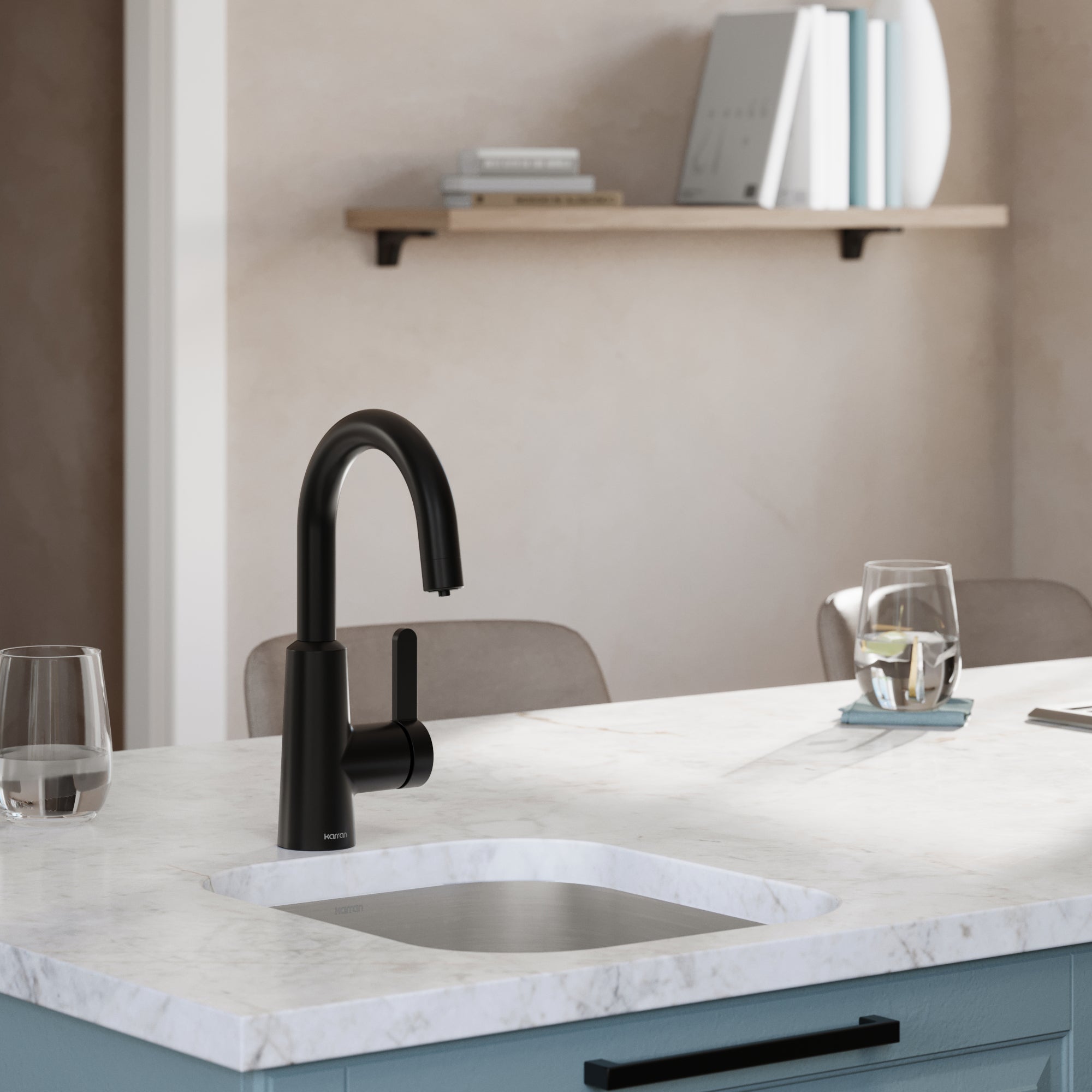 Karran profile 15 stainless steel kitchen sink product image
