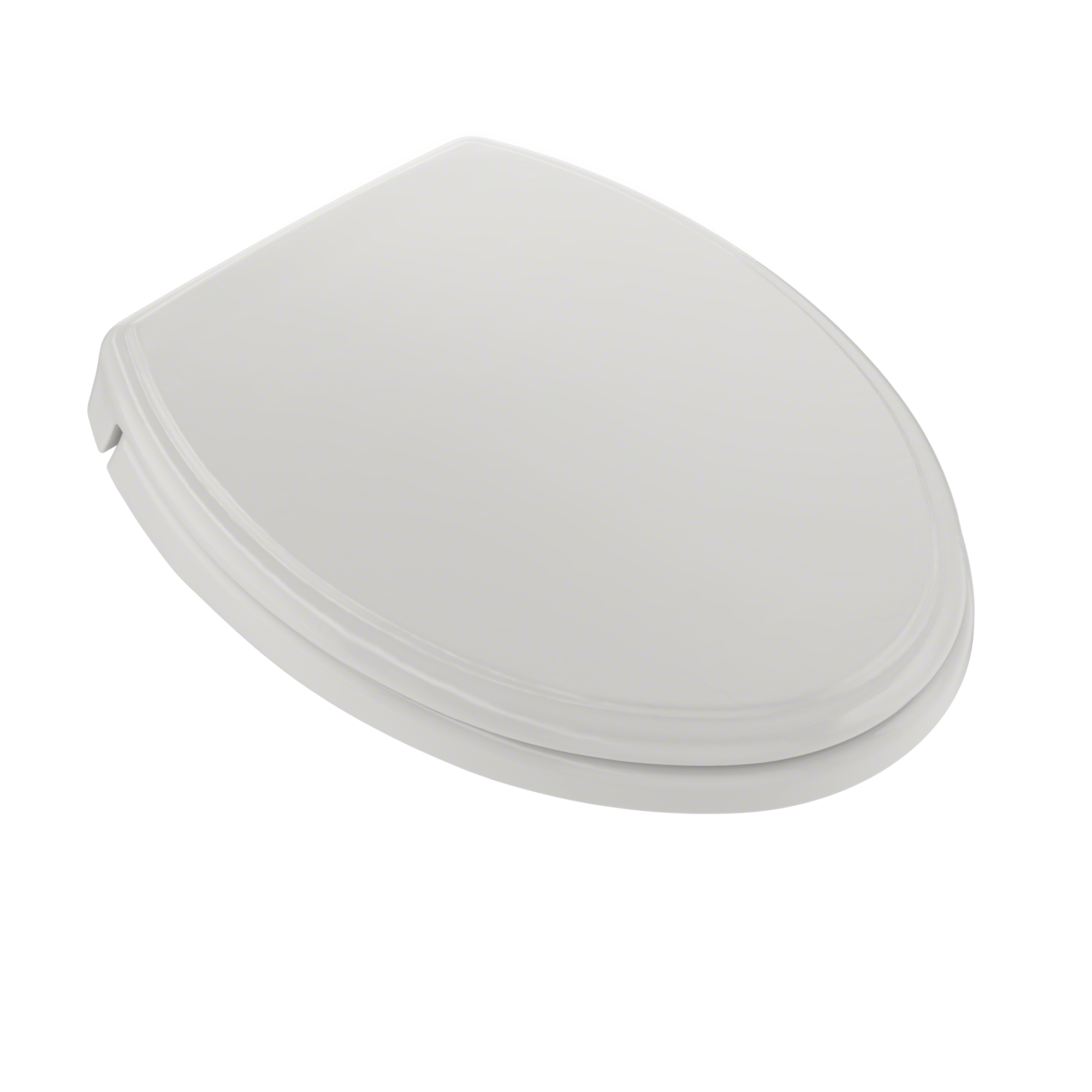TOTO Traditional SoftClose Non Slamming, Slow Close Elongated Toilet Seat and Lid, Colonial White, Plastic, SS154#11