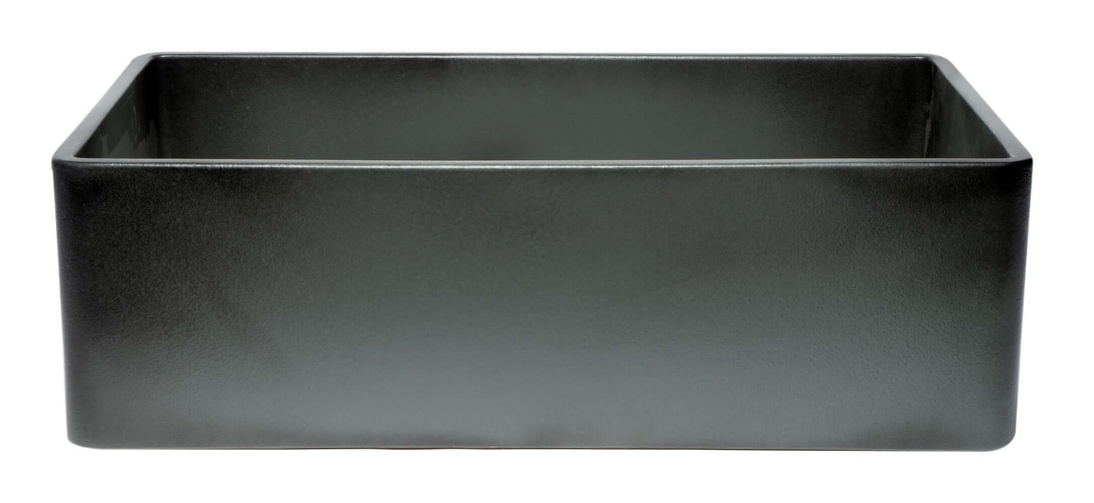Alternate Image for ALFI brand 33" Fireclay Farmhouse Sink, Concrete, ABCO3320SB
