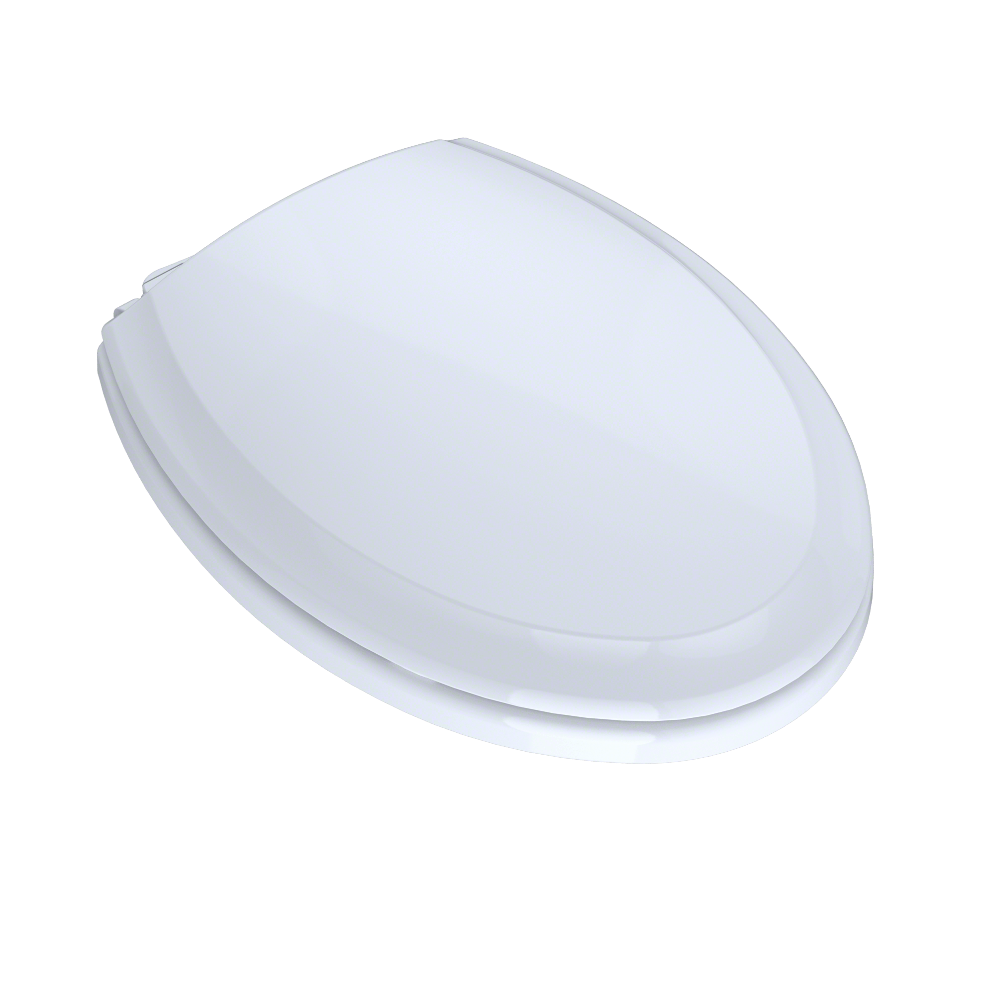 TOTO Guinevere SoftClose Non Slamming, Slow Close Elongated Toilet Seat and Lid, Cotton White, Plastic, SS224#01