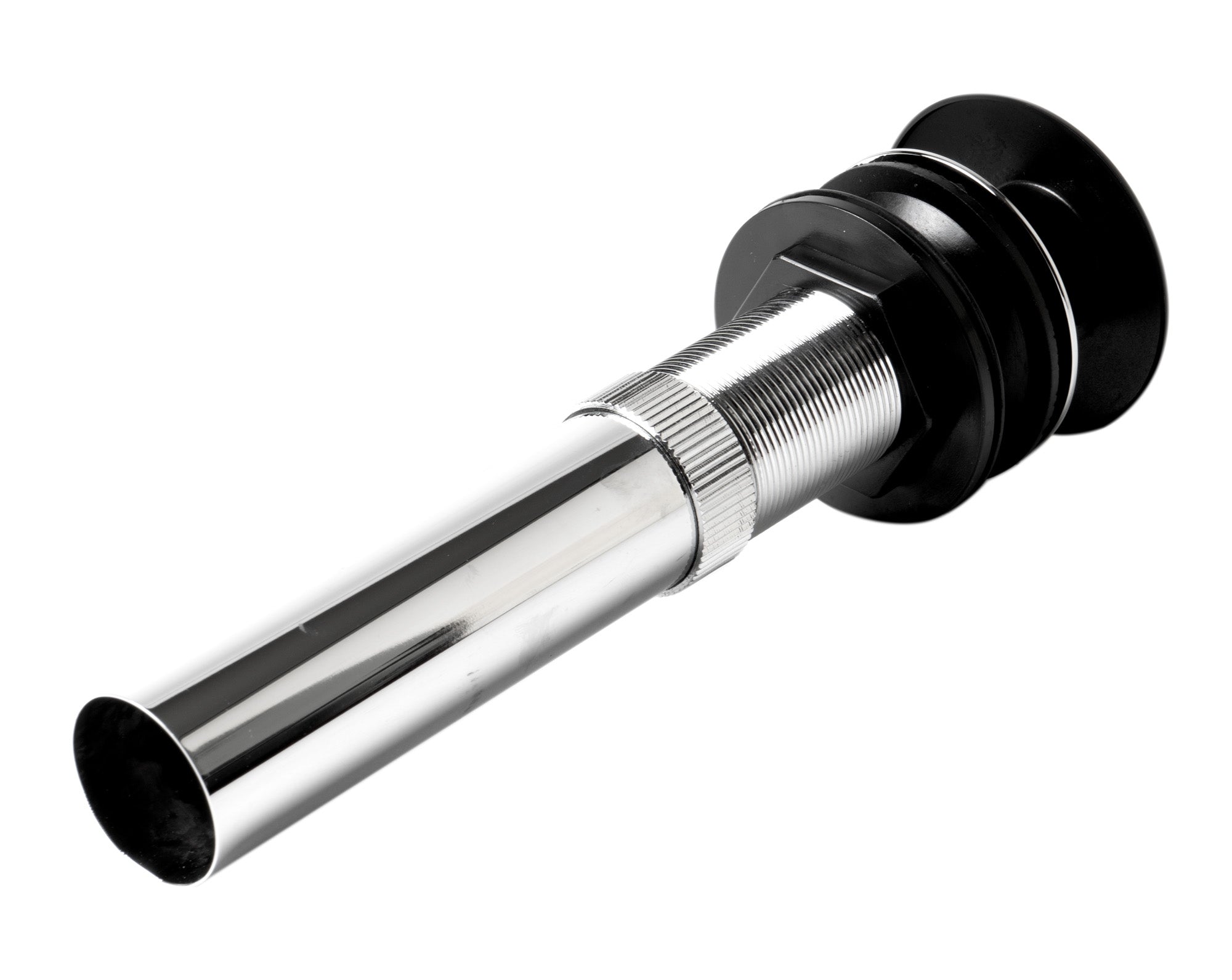 Alternate Image for ALFI brand Brass, AB9056-BM Black Matte Pop Up Drain with Overflow