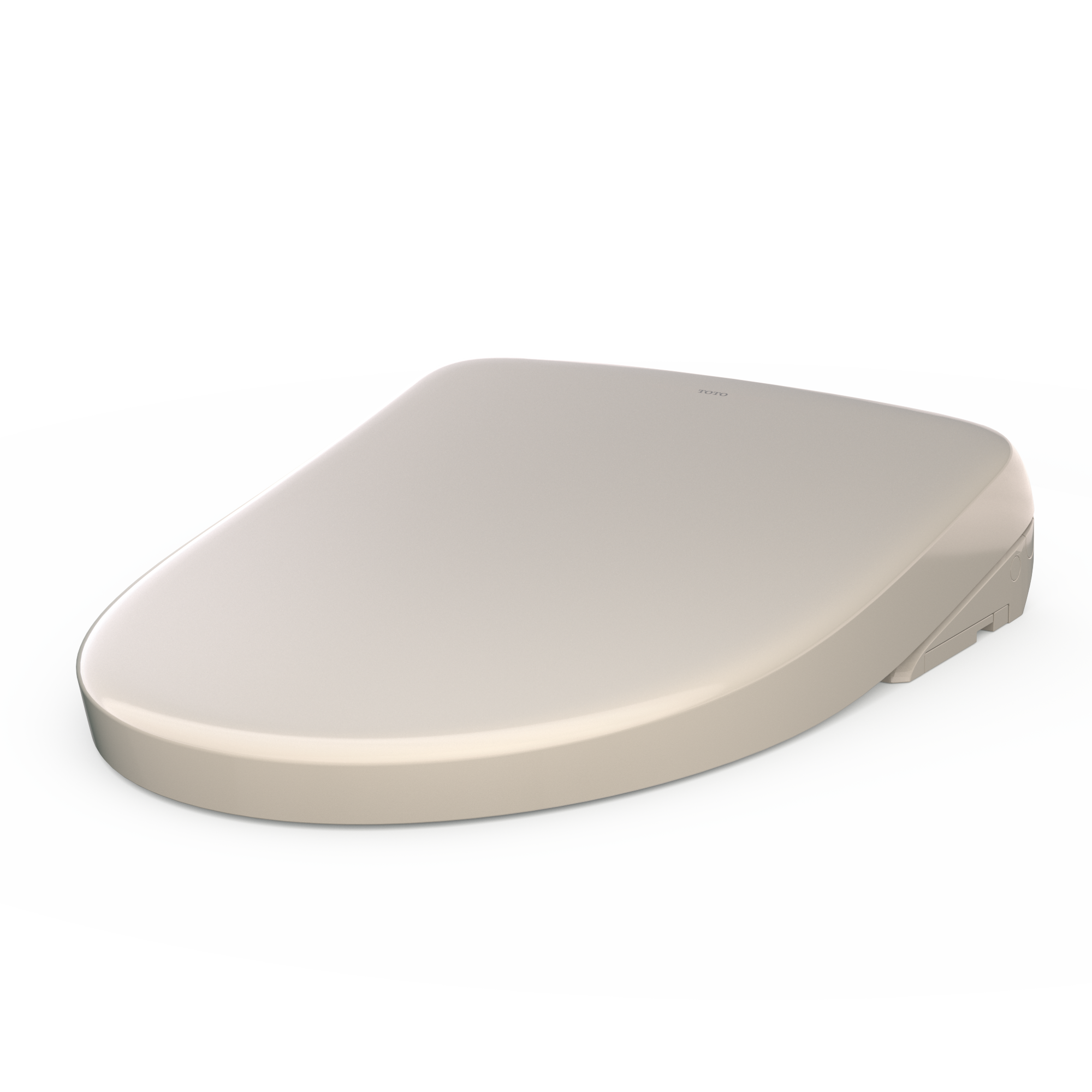 Alternate Image for TOTO S7 WASHLET Electronic Bidet Toilet Seat with EWATER+ Bowl and Wand Cleaning, Contemporary Lid, Elongated, Sedona Beige, Plastic, SW4726#12