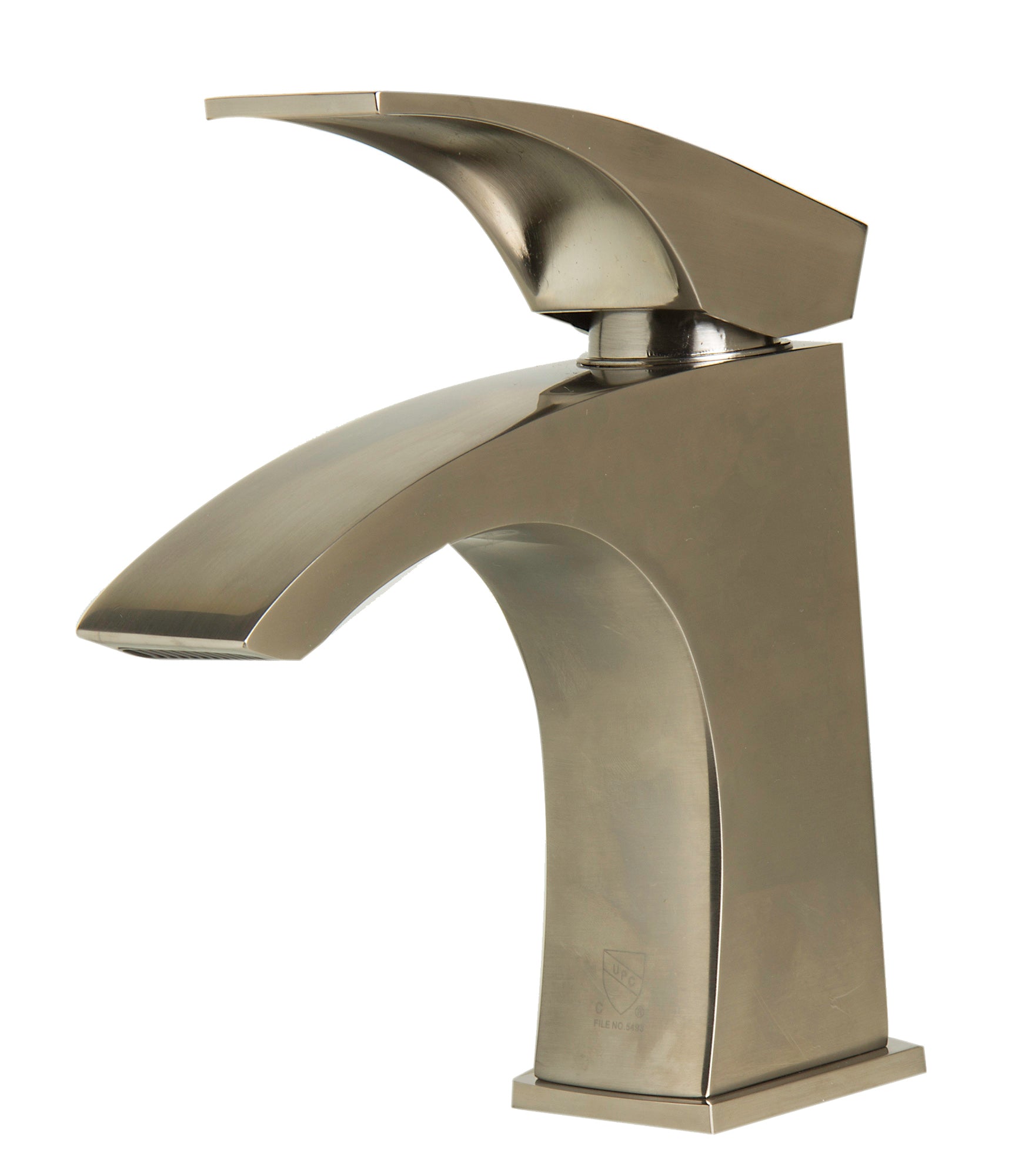 Alternative View of ALFI Brushed Nickel Single Lever Bathroom Faucet, AB1586-BN