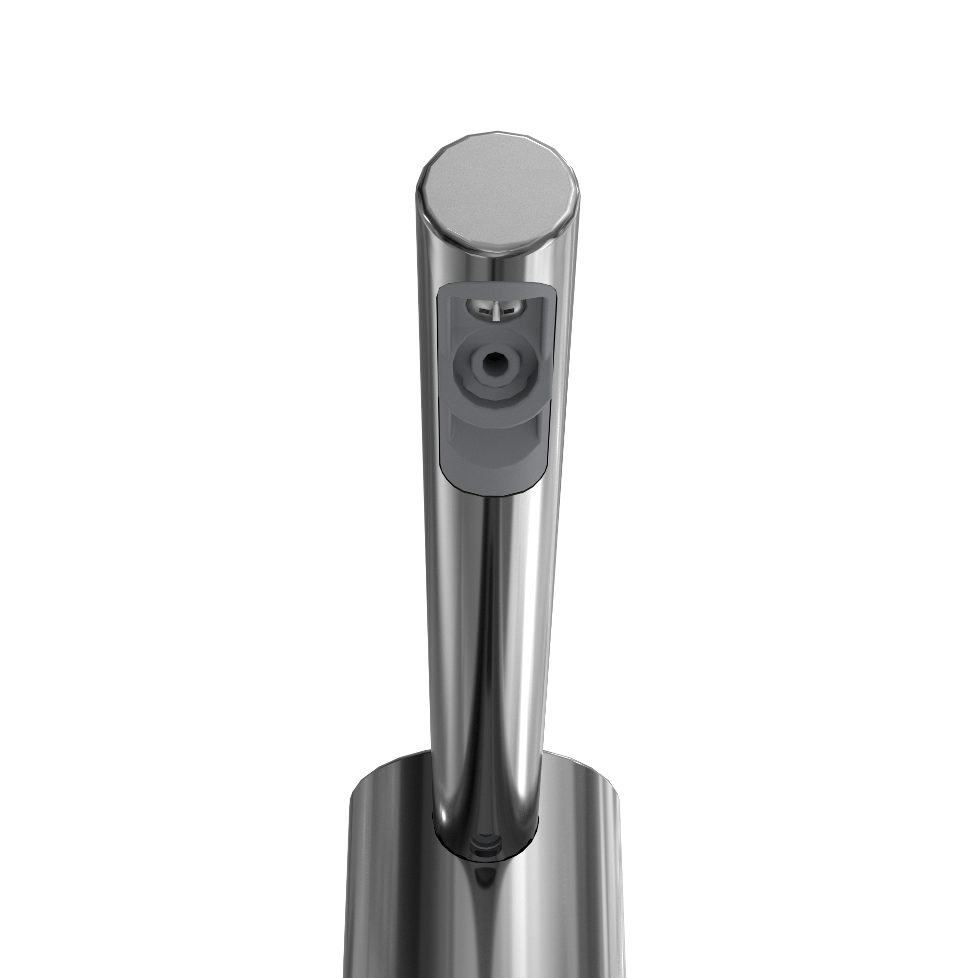 Alternate Image for TOTO Round L Touchless Auto Foam Soap Dispenser Spout, Polished Chrome, Brass, TLK07003G#CP