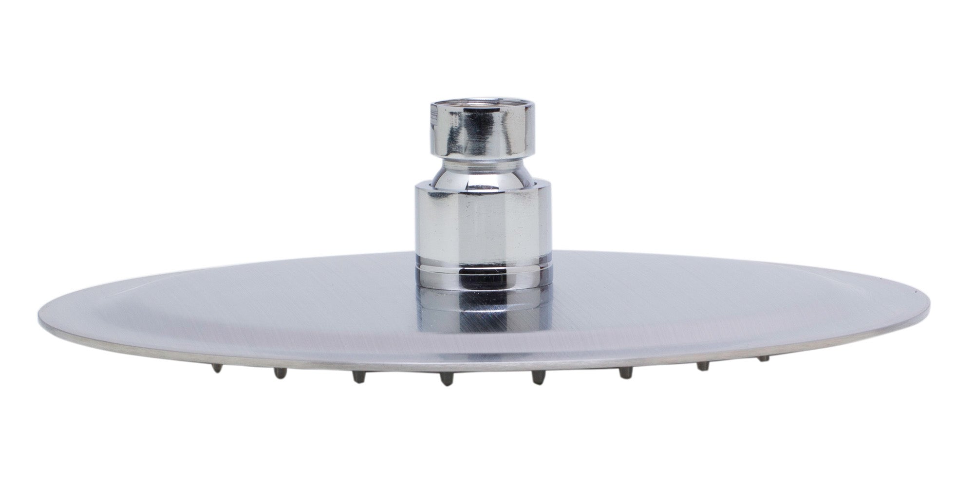 Alternate Image for ALFI brand RAIN8R-BSS Solid Brushed Stainless Steel 8" Round Ultra Thin Rain Shower Head