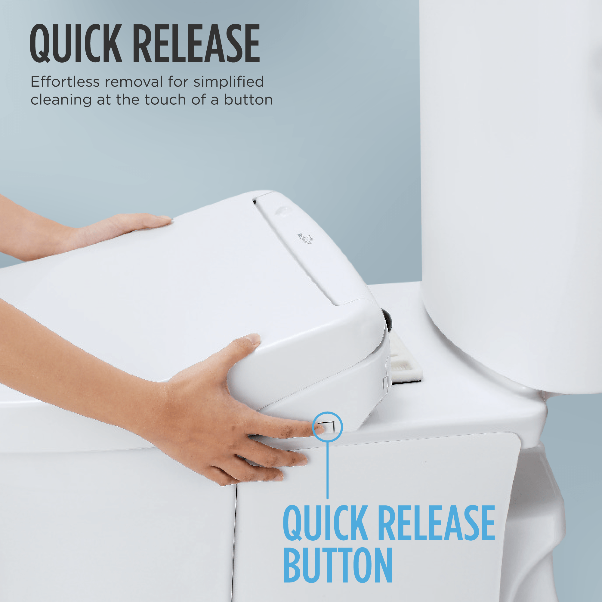 Alternate Image for TOTO WASHLET C5 Electronic Bidet Toilet Seat with PREMIST and EWATER+ Wand Cleaning, Elongated, Cotton White, Plastic, SW3084#01
