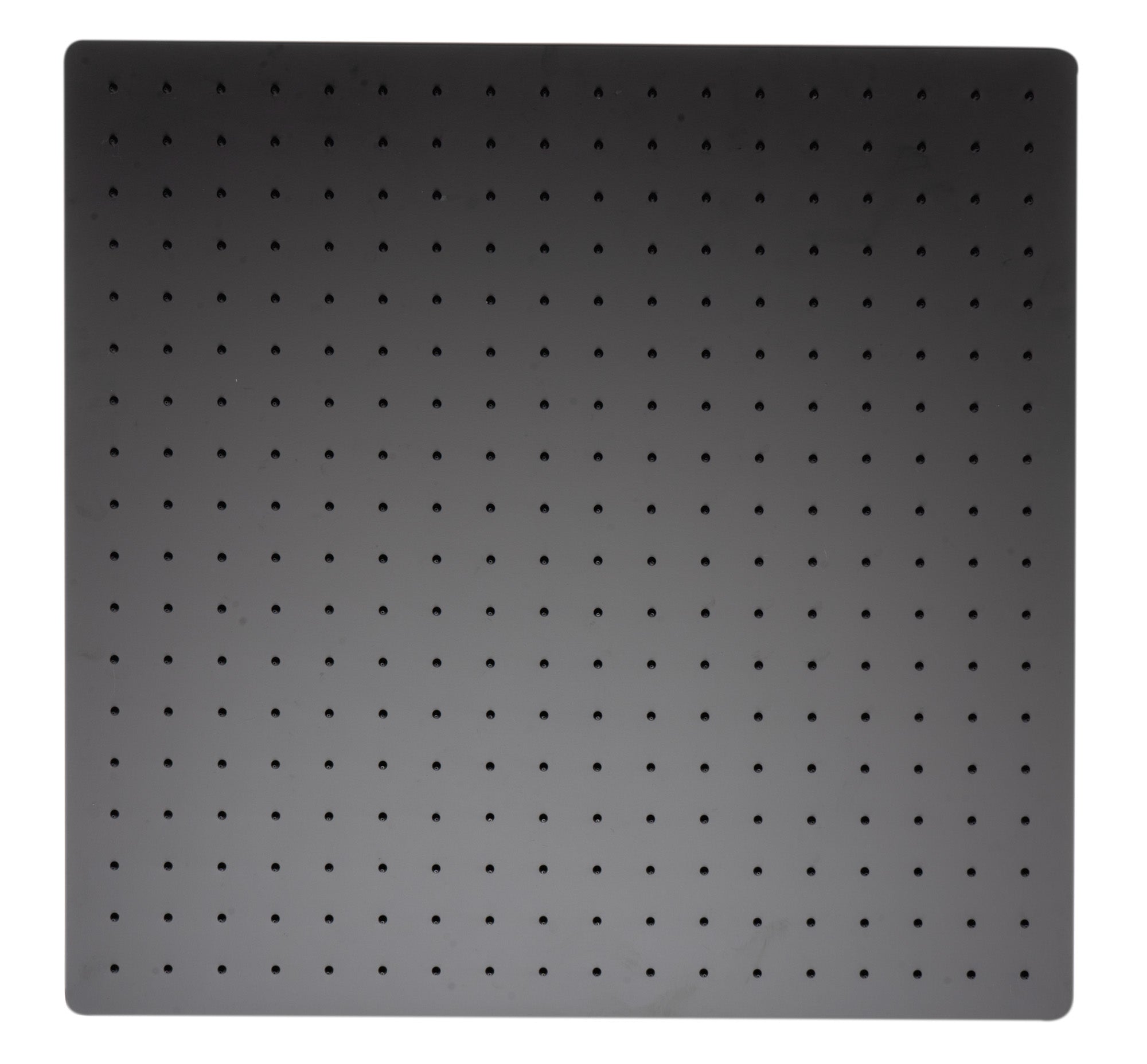 Alternate Image for ALFI brand RAIN24S-BM Matte Black Stainless Steel 24" Square Ultra-Thin Rain Shower Head, Black Matte