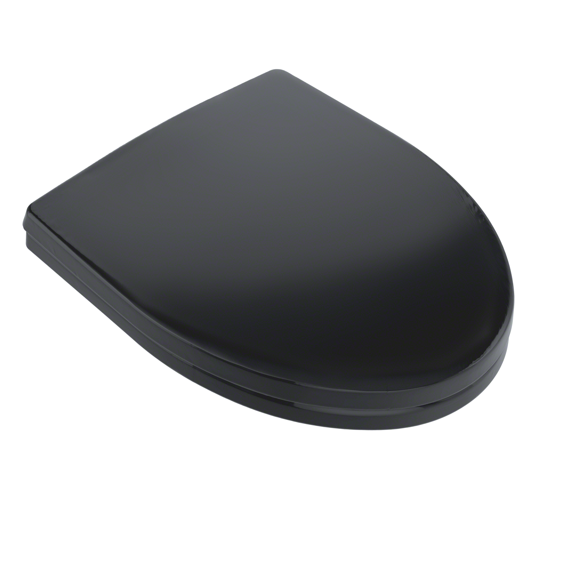 TOTO Soire SoftClose Non Slamming, Slow Close Elongated Toilet Seat and Lid, Ebony, Plastic, SS214#51