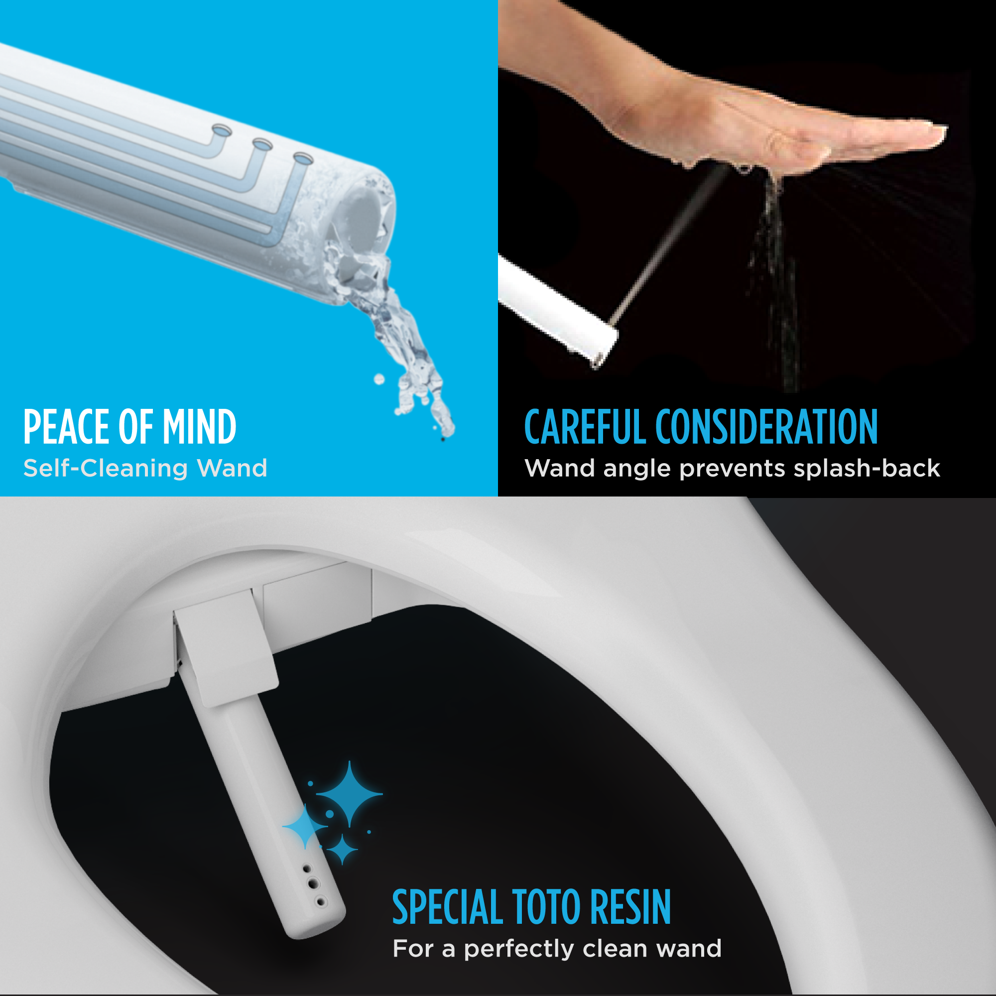 Alternate Image for TOTO WASHLET S350e Electronic Bidet Toilet Seat with Auto Open and Close and EWATER+ Cleansing, Round, Sedona Beige, Plastic, SW583#12