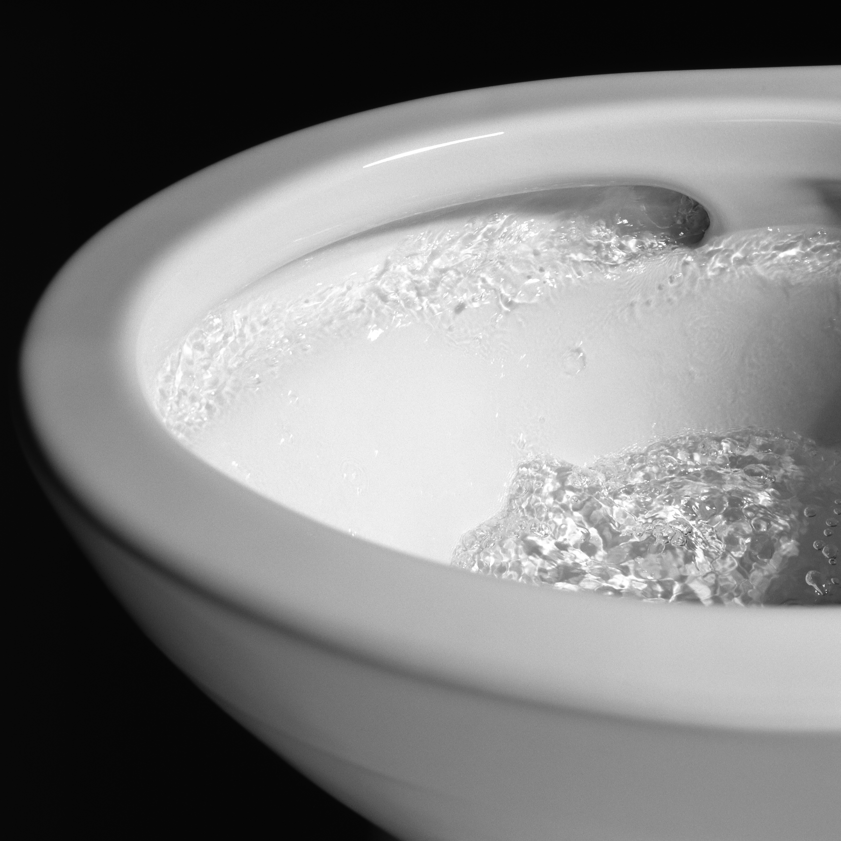 TOTO Drake II Universal Height Elongated Toilet Bowl with CEFIONTECT, Cotton White, Vitreous China, C454CUFG#01