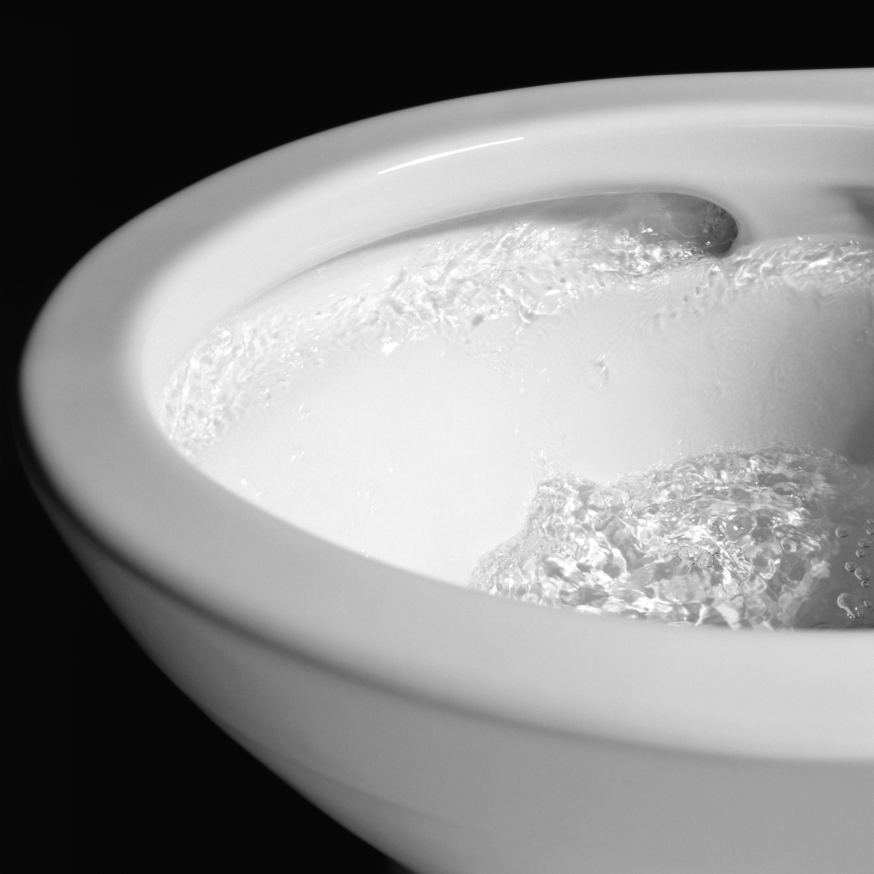 Alternate Image for TOTO Promenade II One-Piece Elongated 1.28 GPF Universal Height Toilet with CEFIONTECT, Bone, Vitreous China, MS814224CEFG#03
