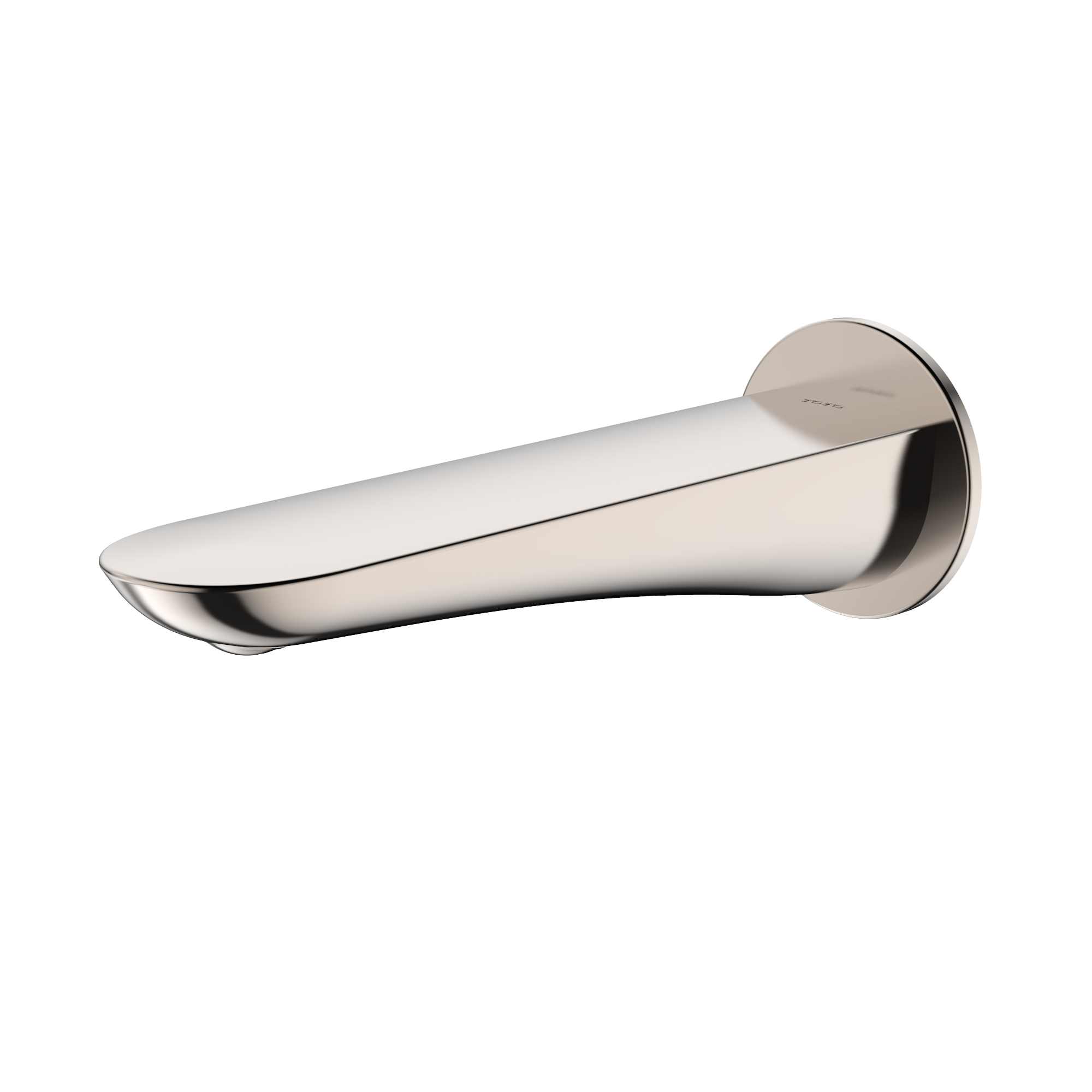 Alternate Image for TOTO Modern R Wall Tub Spout, Polished Nickel, Brass, TBG01001U#PN