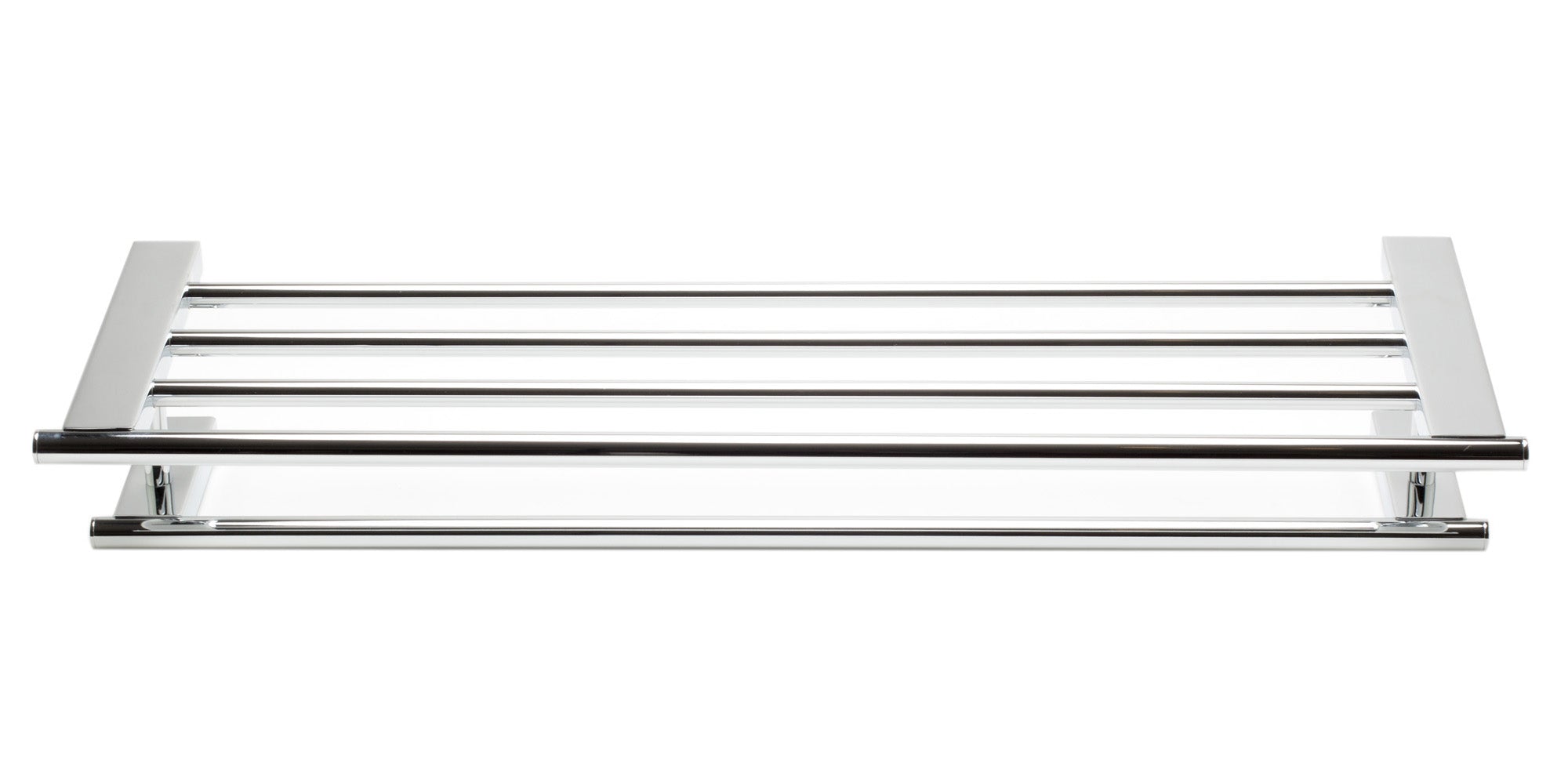 Alternate Image for ALFI brand AB9564-PC Polished Chrome 26 inch Towel Bar & Shelf Bathroom Accessory, Brass