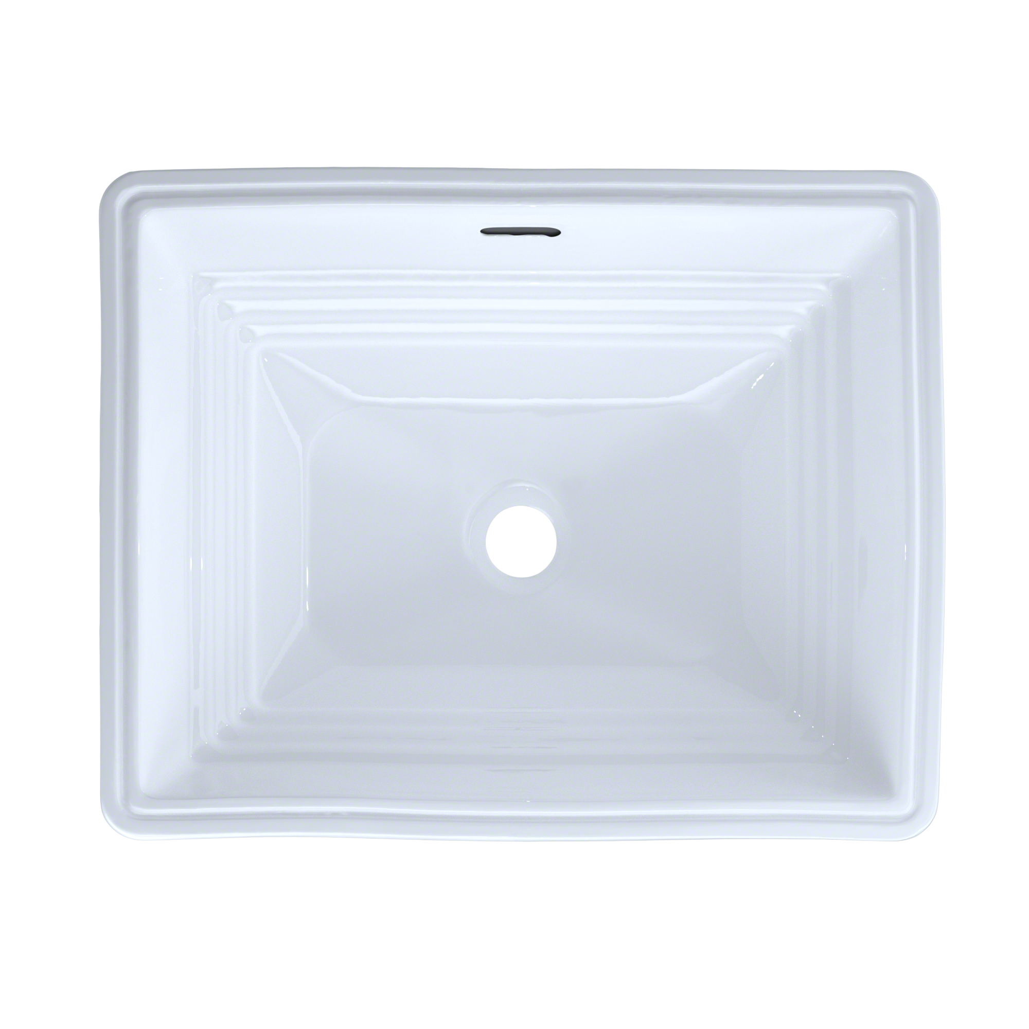 TOTO Promenade Rectangular Undermount Bathroom Sink, Cotton White, Vitreous China, LT533#01