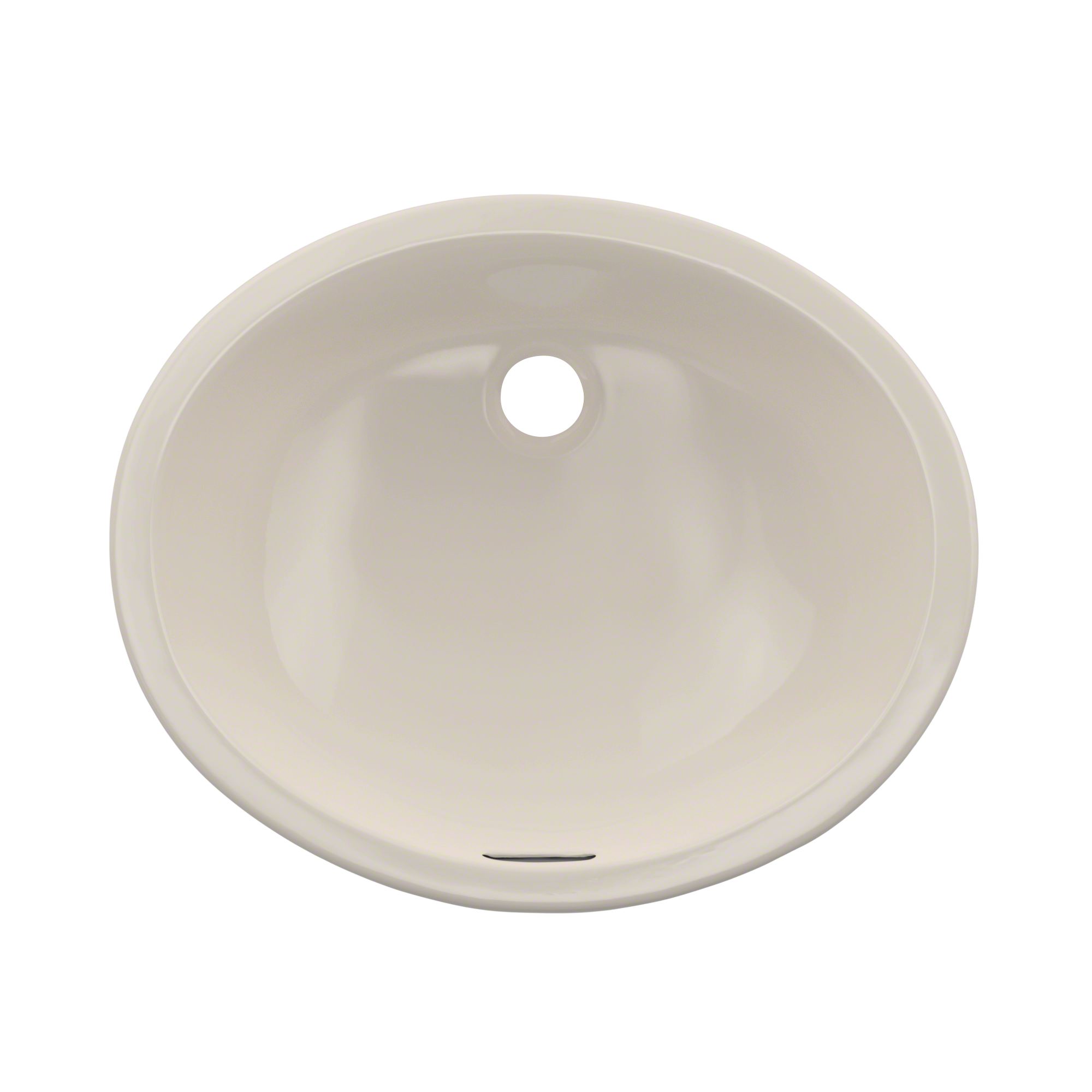 TOTO Rendezvous Oval Undermount Bathroom Sink with CEFIONTECT, Sedona Beige, Vitreous China, LT579G#12