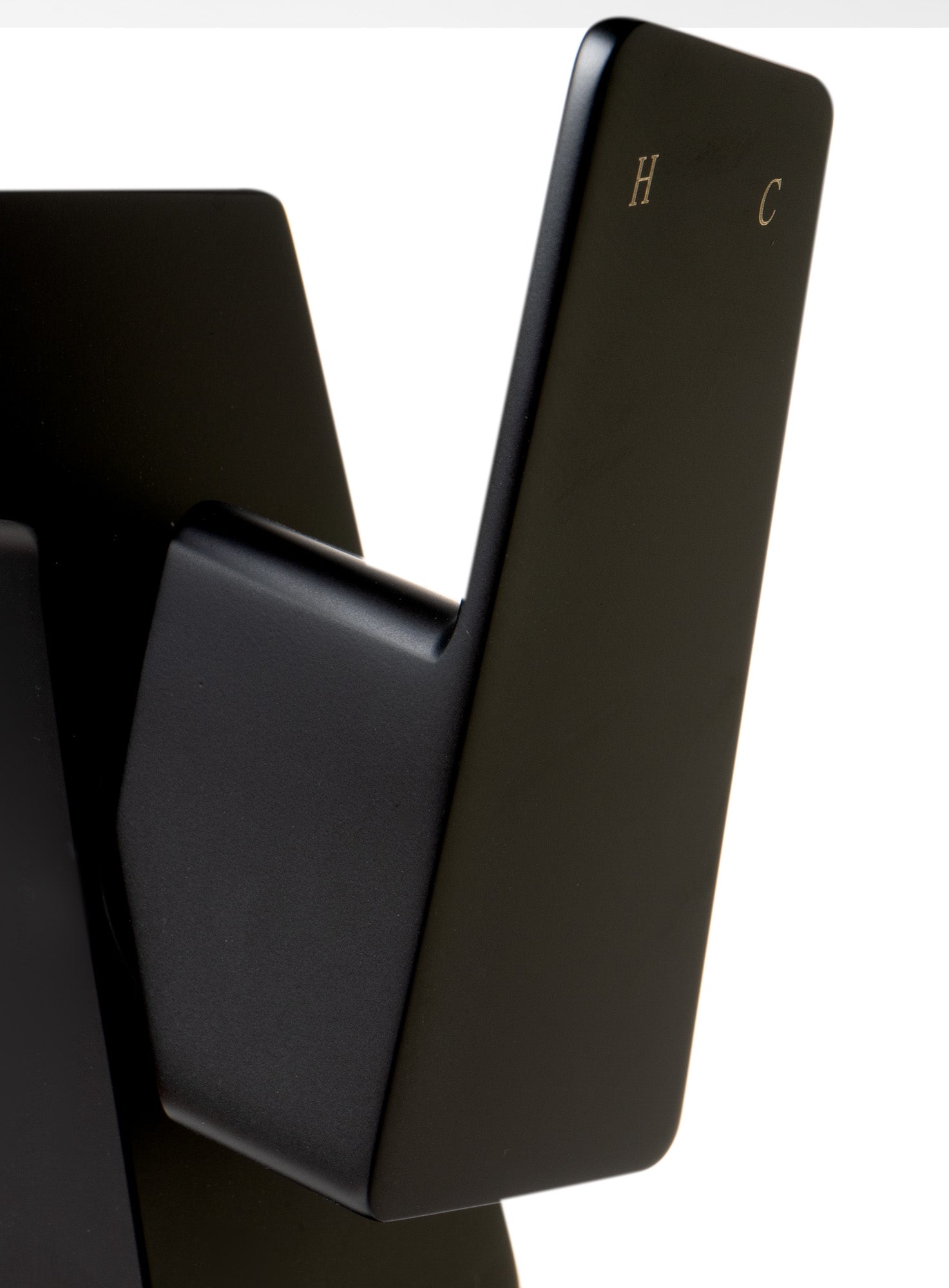 Alternate Image for ALFI brand 1.2 GPM Lever Straight Spout Bathroom Faucet, Modern, Black Matte, AB1475-BM