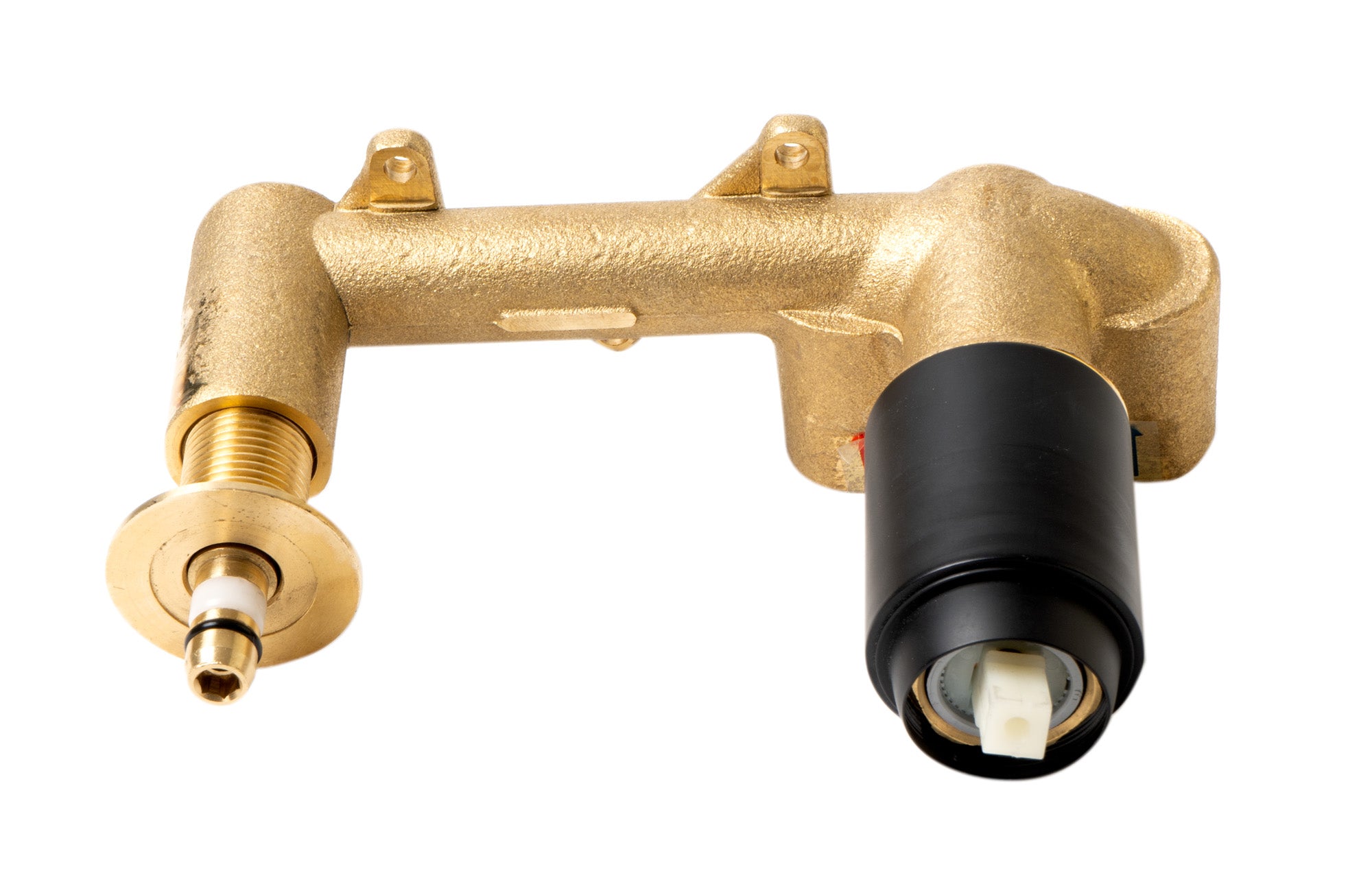 Alternate Image for ALFI brand 1.2 GPM Lever Straight Spout Bathroom Faucet, Modern, Black Matte, AB1468-BM