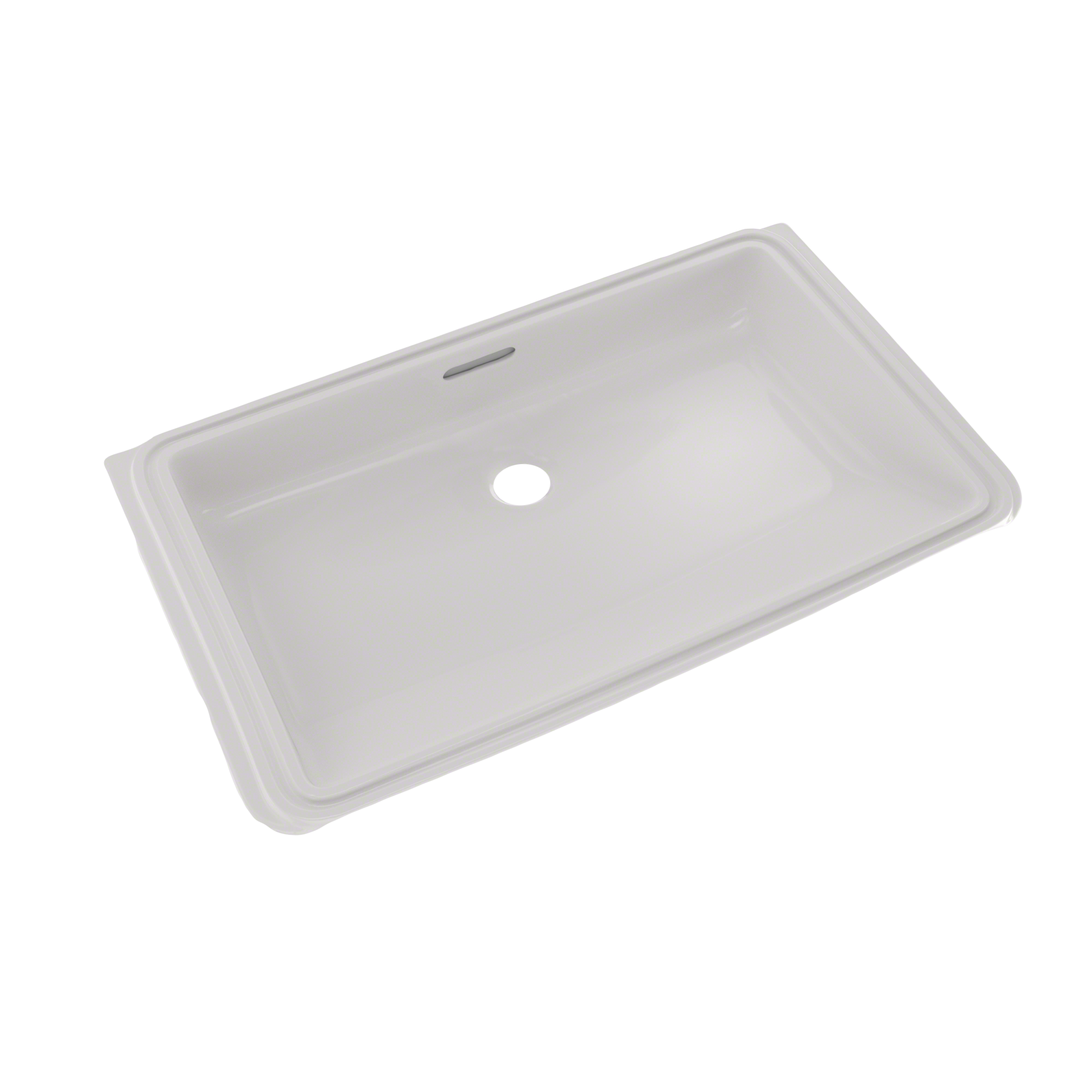 TOTO Rectangular Undermount Bathroom Sink with CEFIONTECT, Colonial White, Vitreous China, LT191G#11