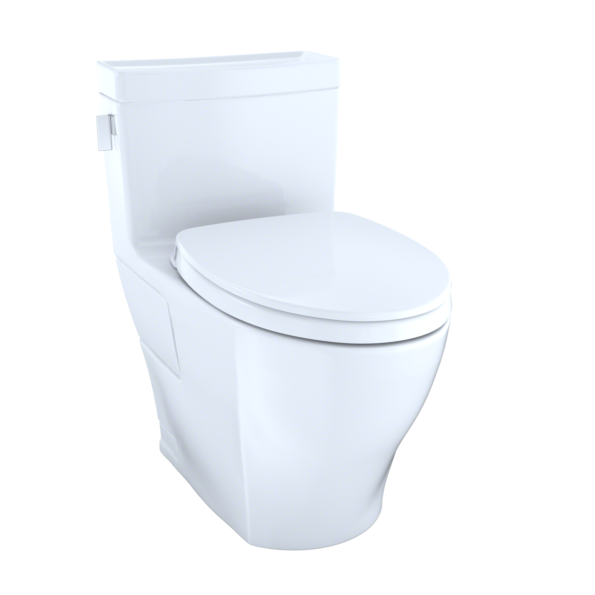 TOTO Legato WASHLET+ One-Piece Elongated 1.28 GPF Universal Height Ski