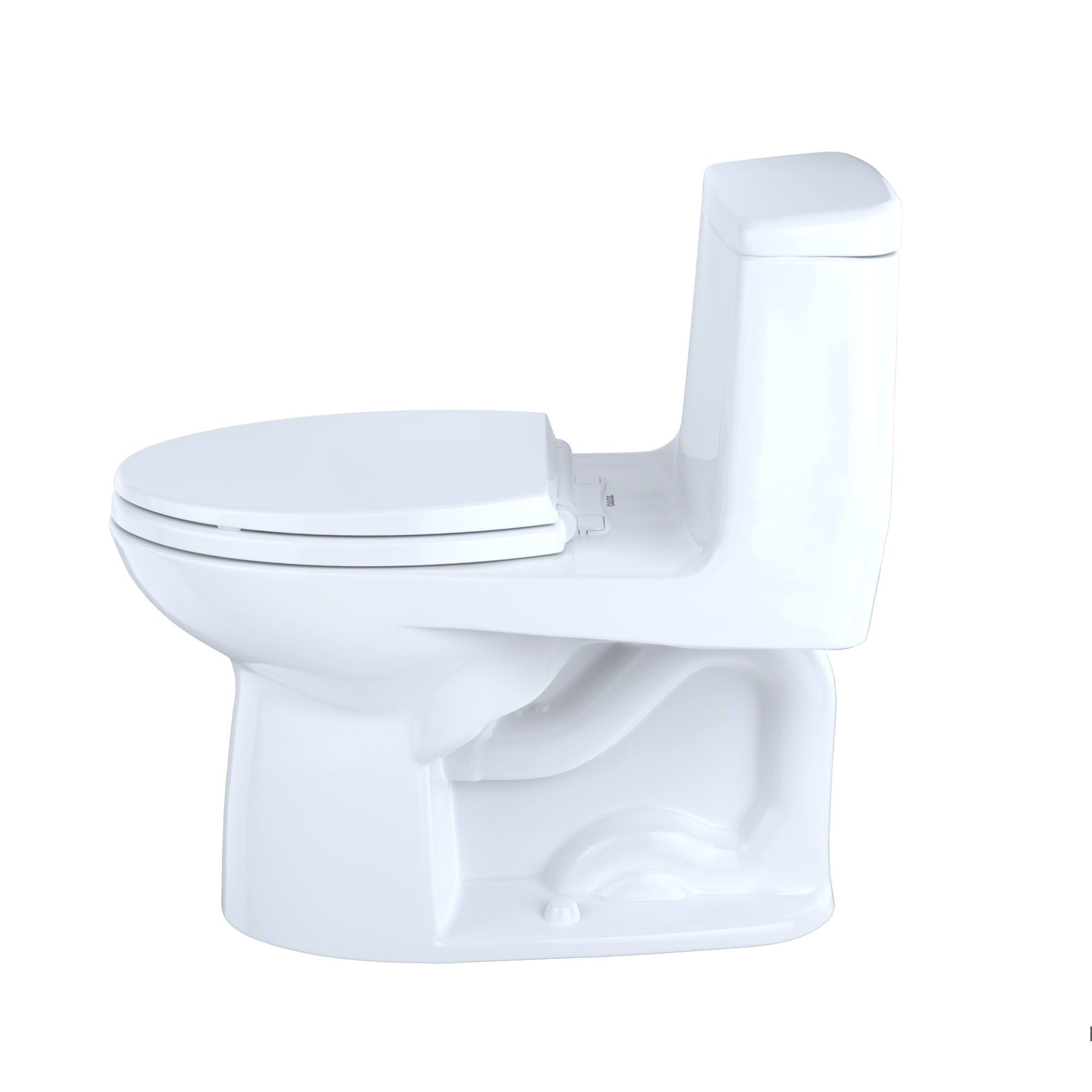 Alternate Image for TOTO Eco UltraMax One-Piece Elongated 1.28 GPF ADA Compliant Toilet, Cotton White, Vitreous China, MS854114EL#01