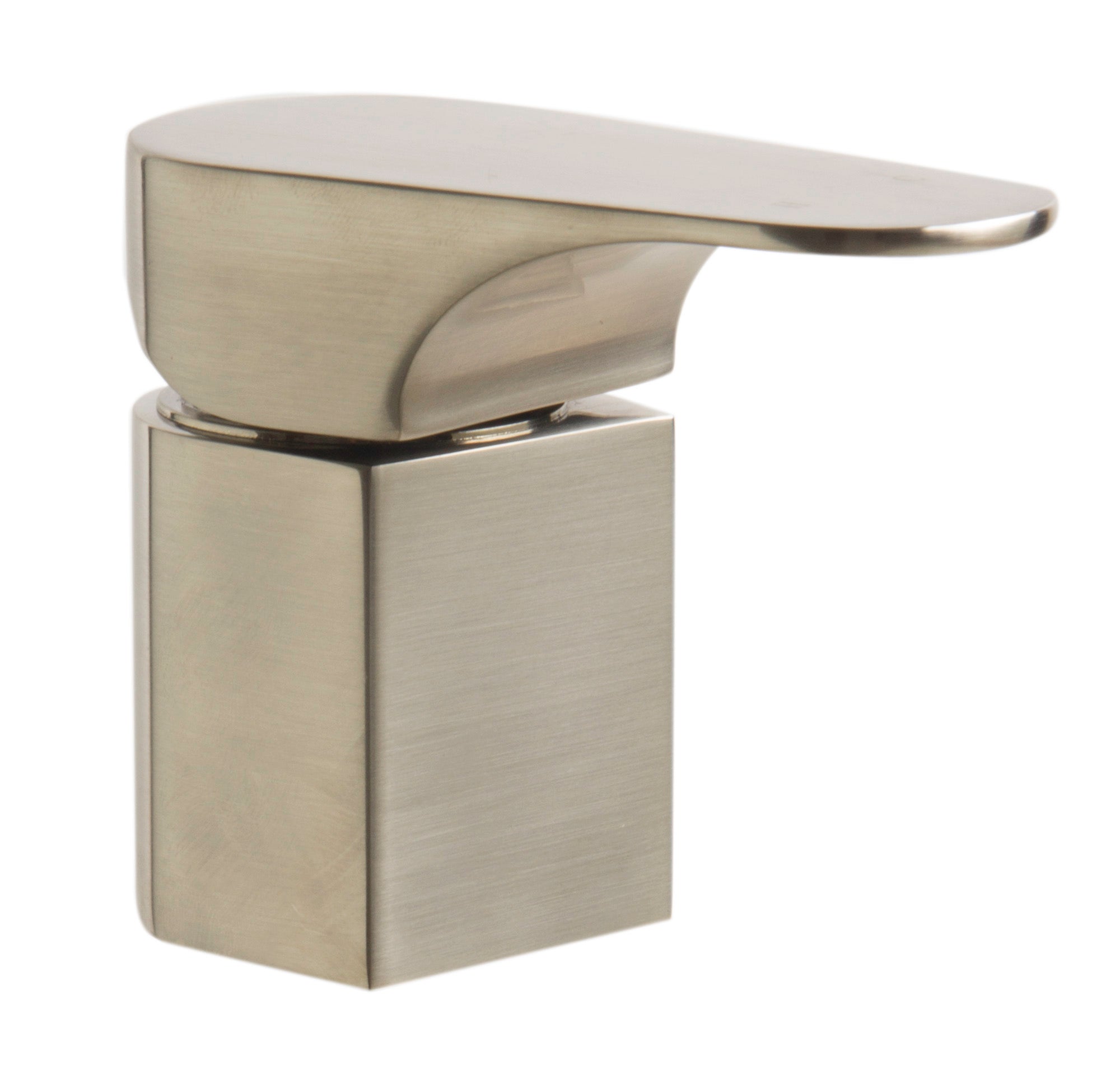 Alternate Image for ALFI brand Brass, AB2703-BN Brushed Nickel Deck Mounted Tub Filler and Round Hand Held Shower Head